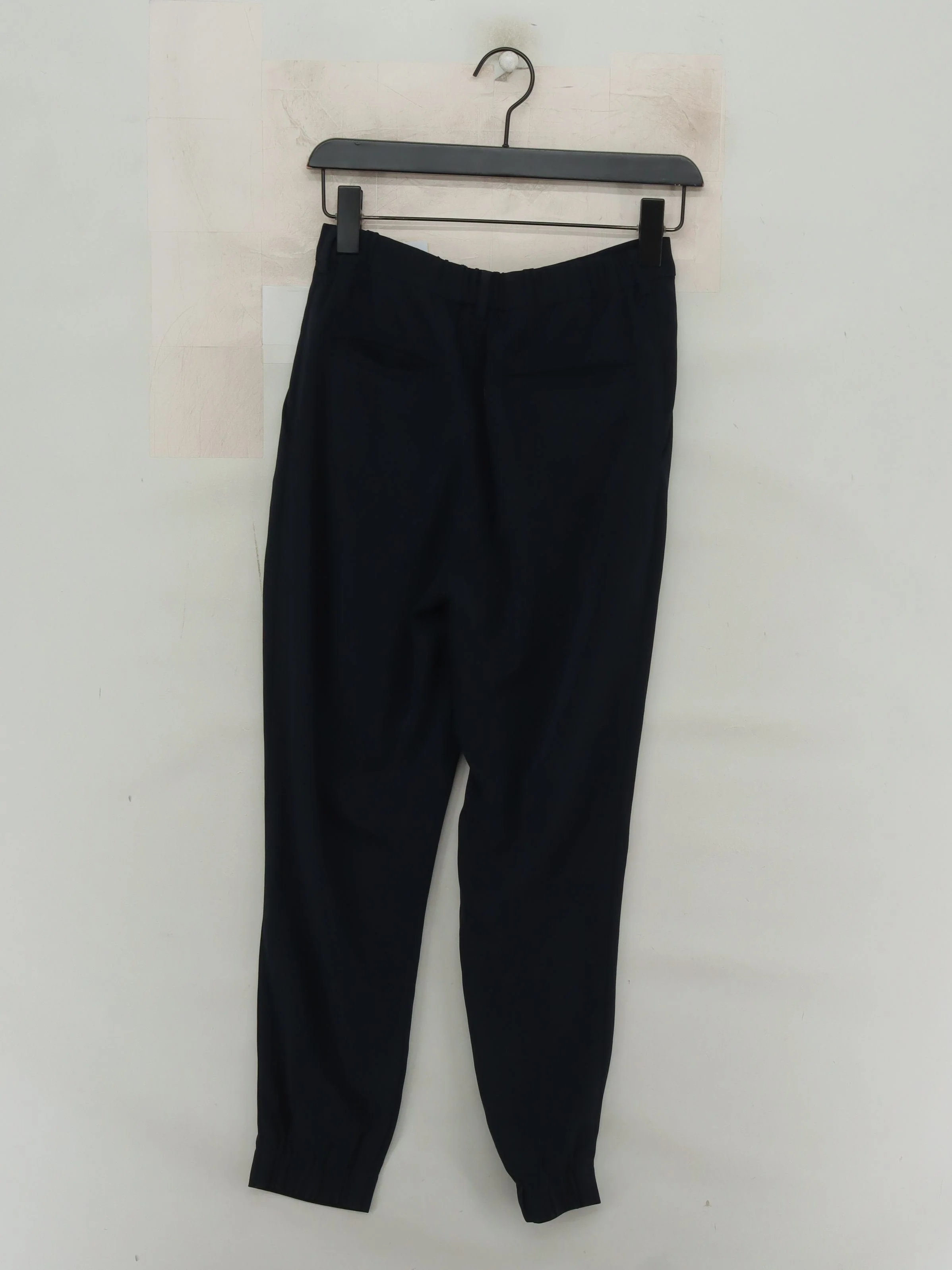 Uniqlo Women's Trousers S Blue Polyester with Spandex Tapered Sweatpants - Image 2