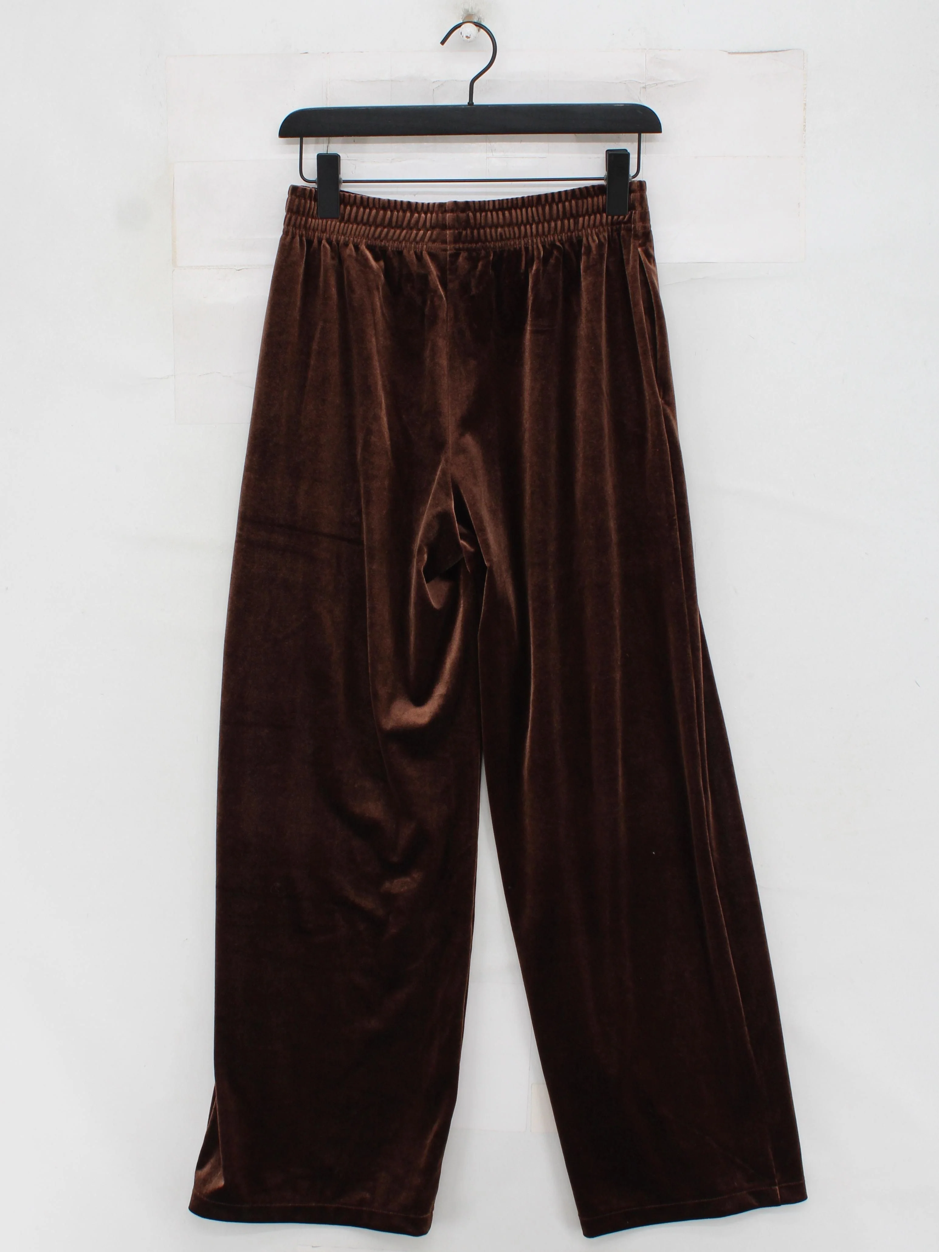Uniqlo Women's Trousers S Brown Polyester with Elastane Wide-Leg Sweatpants - Image 2