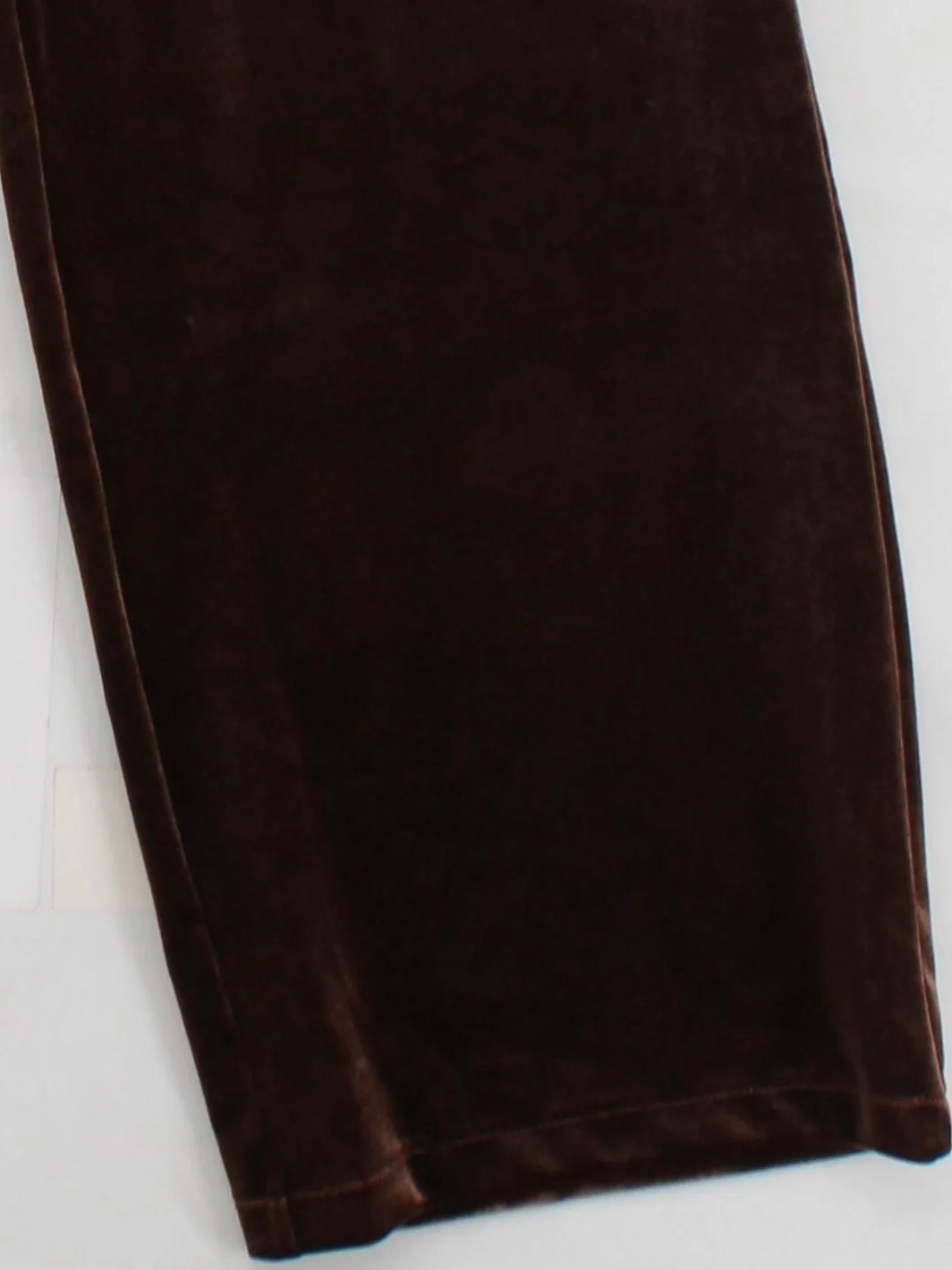 Uniqlo Women's Trousers S Brown Polyester with Elastane Wide-Leg Sweatpants - Image 4