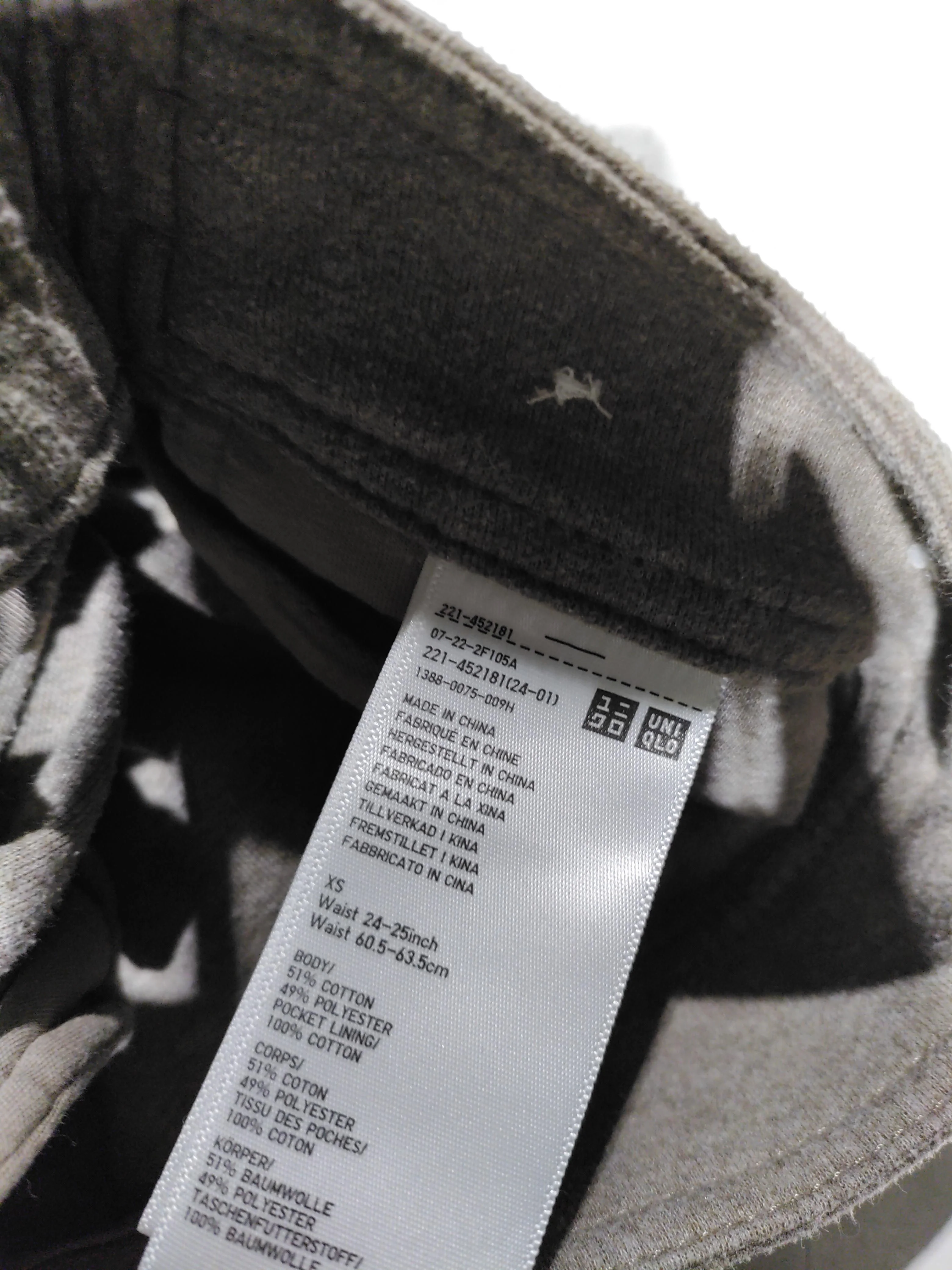 Uniqlo Women's Trousers XS Tan Cotton with Polyester Wide-Leg Sweatpants - Image 5