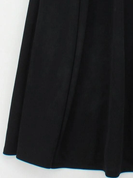 Uniqlo Wrap Midi Dress S in Black - Image 4