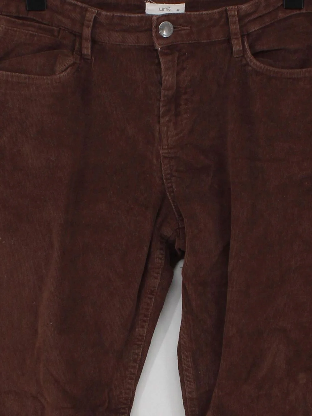 Unit Men's Trousers W 42 in Brown Cotton with Elastane Straight Chino - Image 3