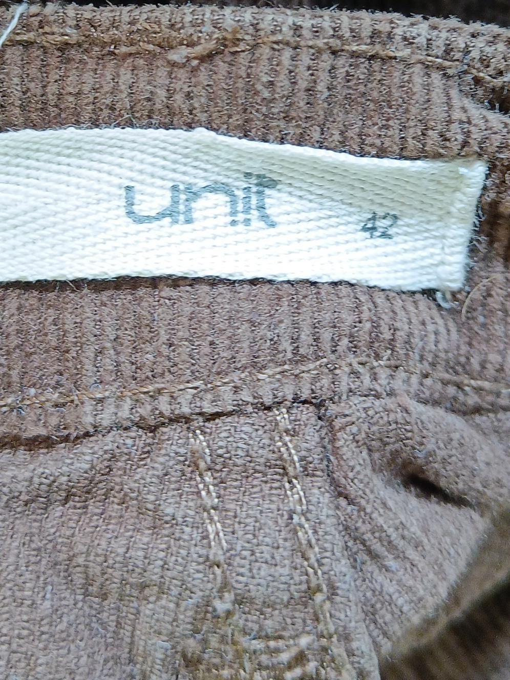 Unit Men's Trousers W 42 in Brown Cotton with Elastane Straight Chino - Image 5