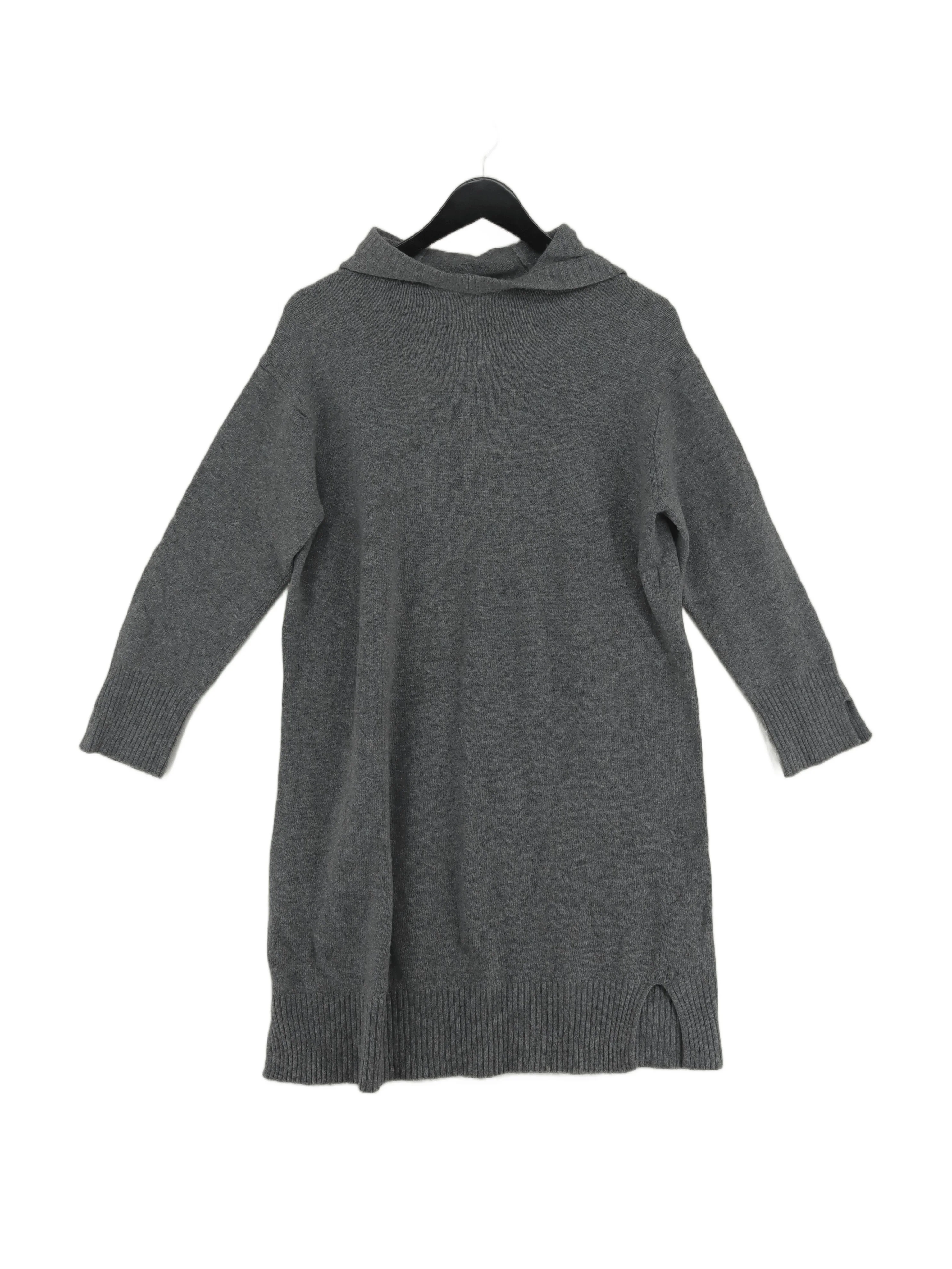 United Colors of Benetton Jumper Mini Dress M in Grey