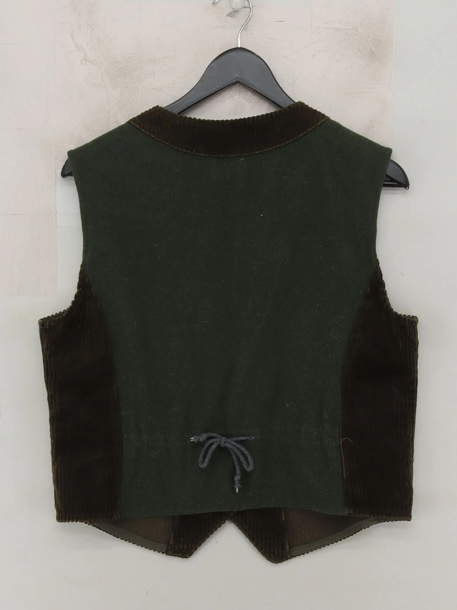 United Colors Of Benetton Men's Coat Chest: 44 in Green Cotton - Image 2
