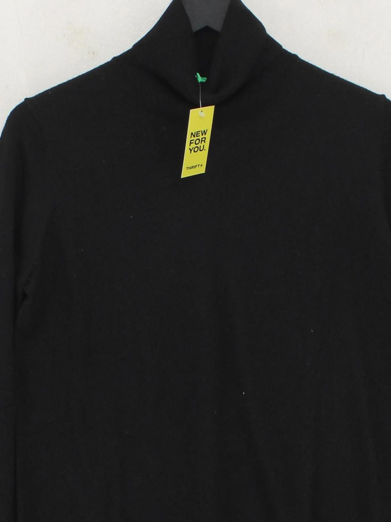 United Colors Of Benetton Men's Jumper L Black Polyamide - Image 3