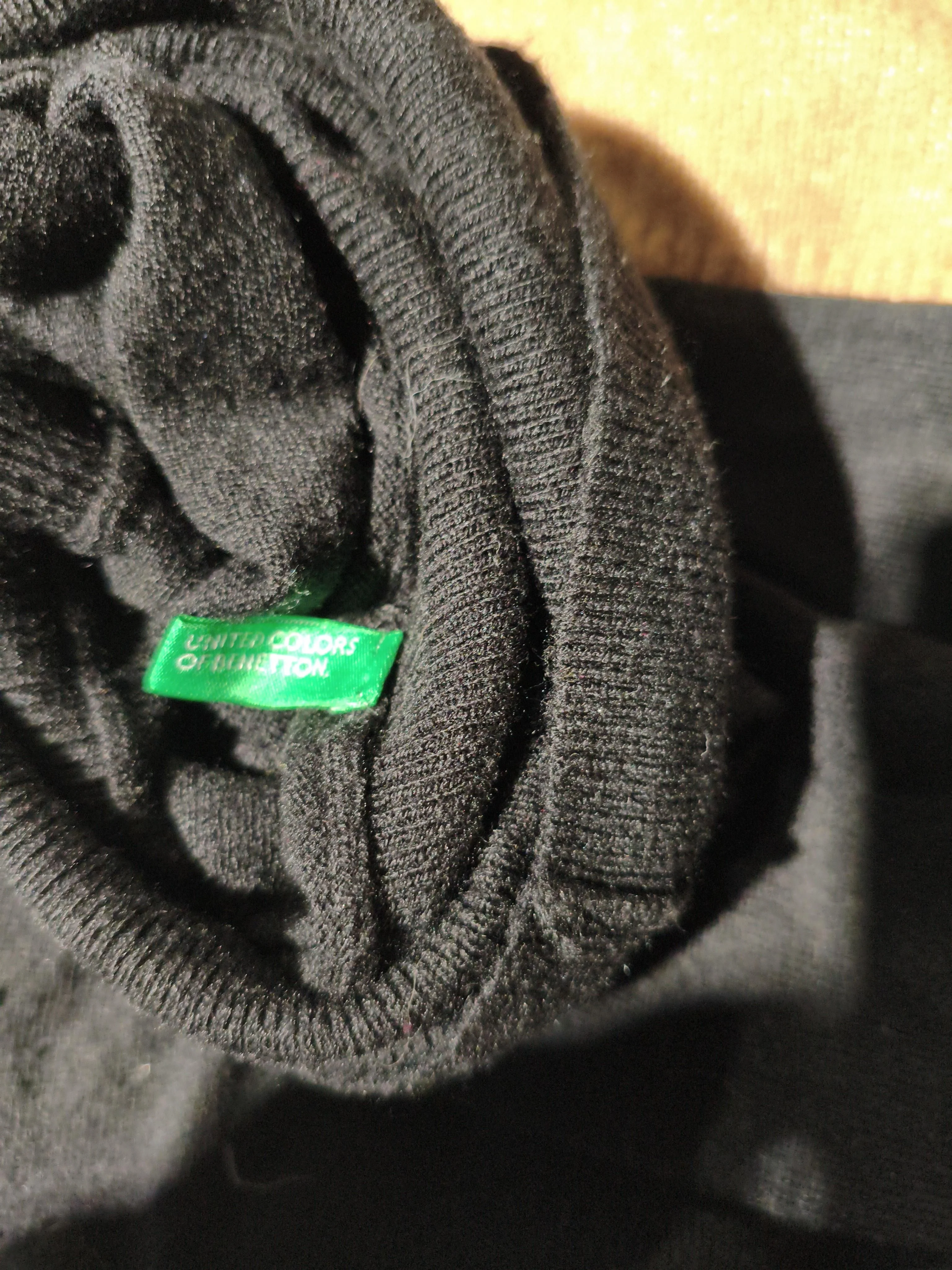 United Colors Of Benetton Men's Jumper L Black Polyamide - Image 5
