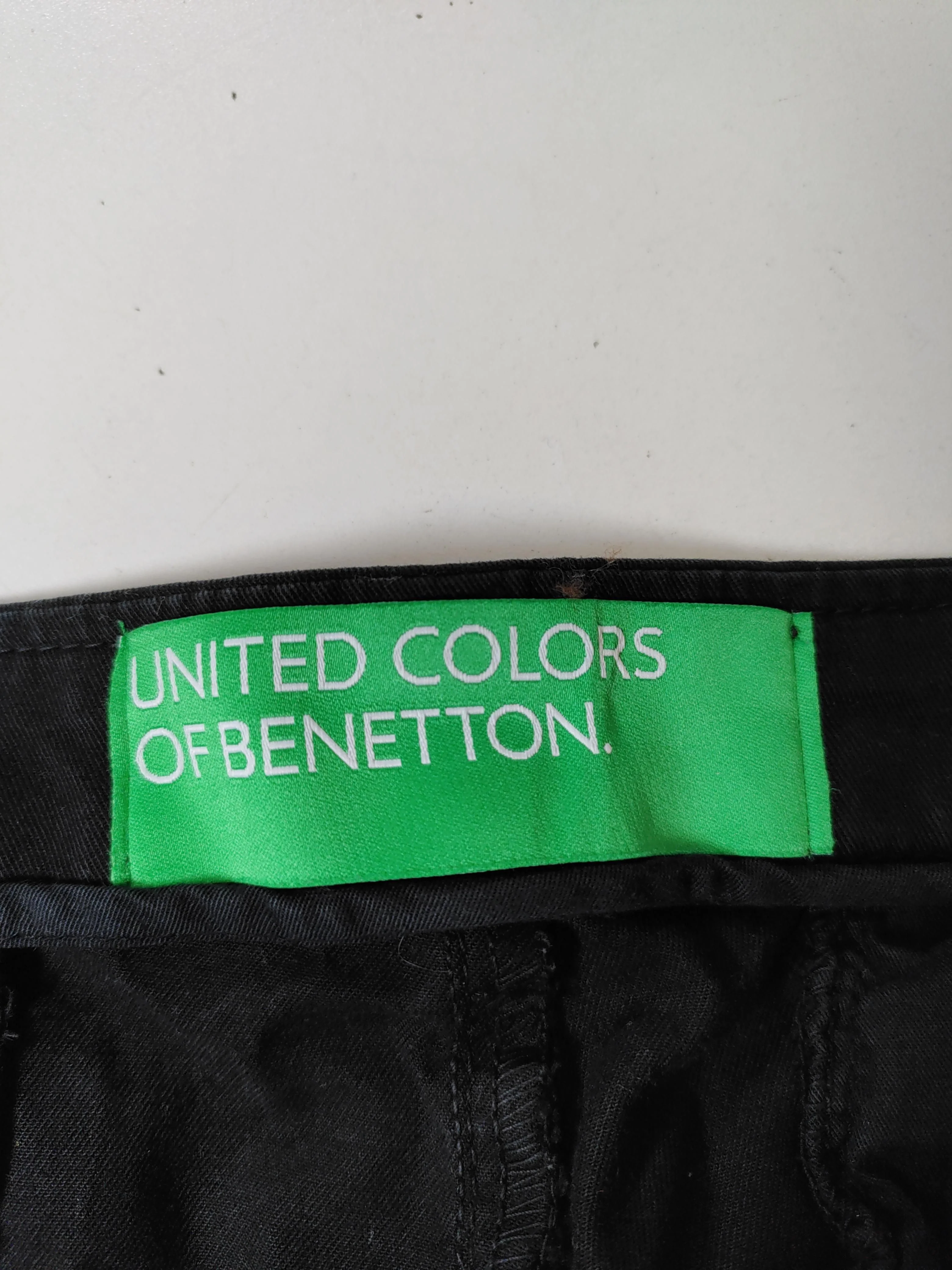 United Colors Of Benetton Men's Trousers L Black 100% Cotton Tapered Chino - Image 5
