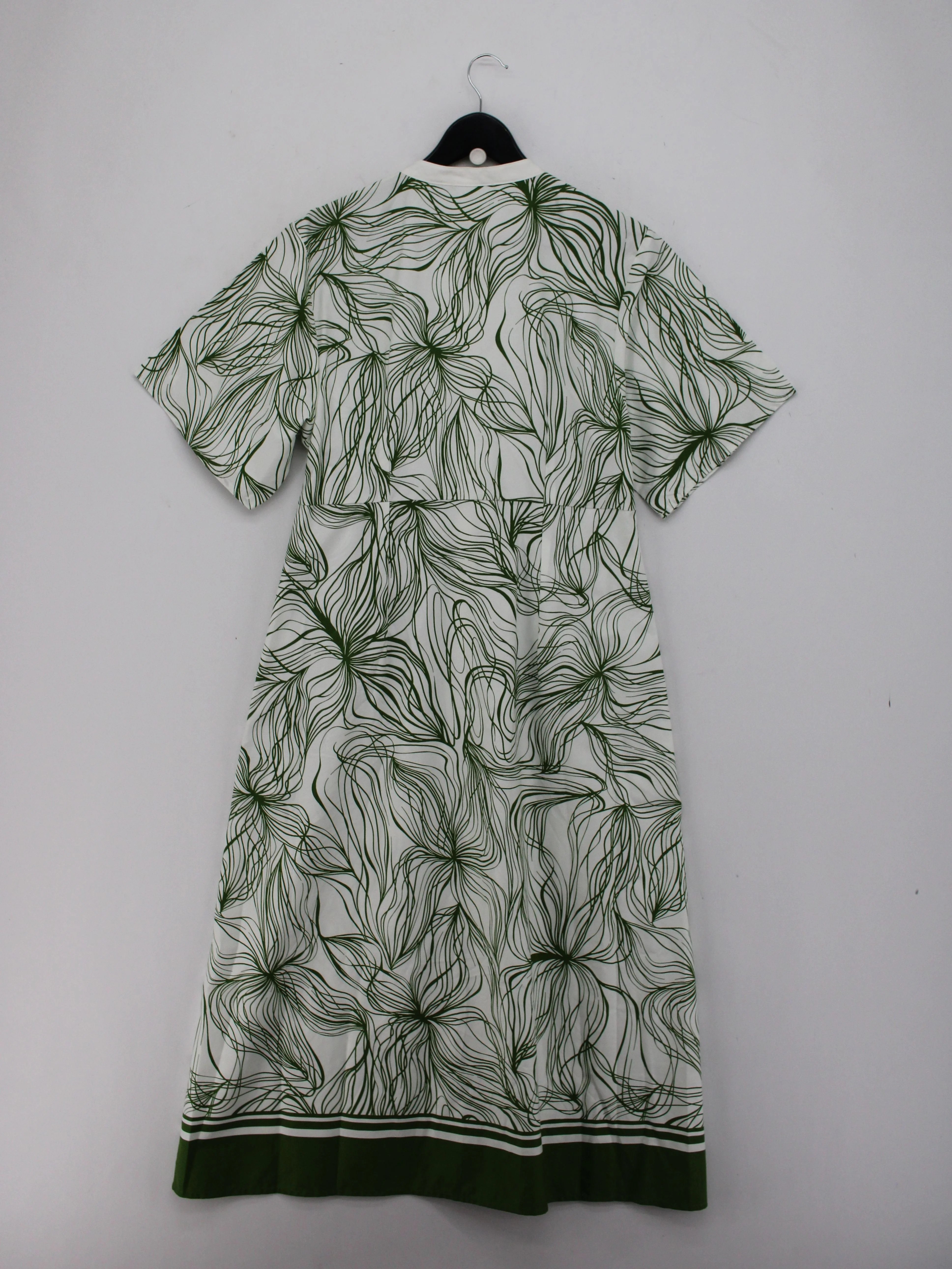 United Colors of Benetton Shirt Midi Dress M in White - Image 2
