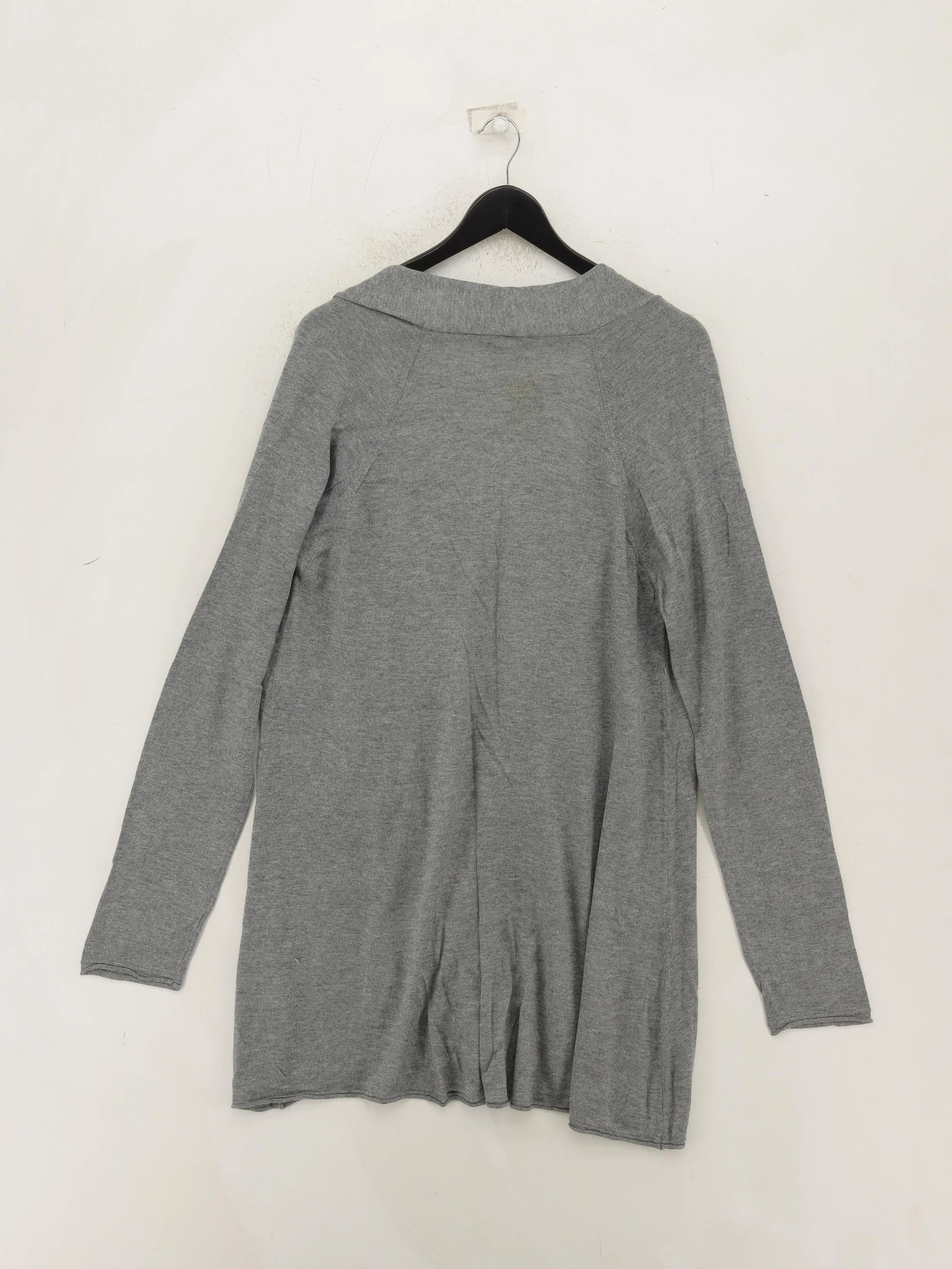 United Colors Of Benetton Women's Cardigan L Grey Viscose - Image 2