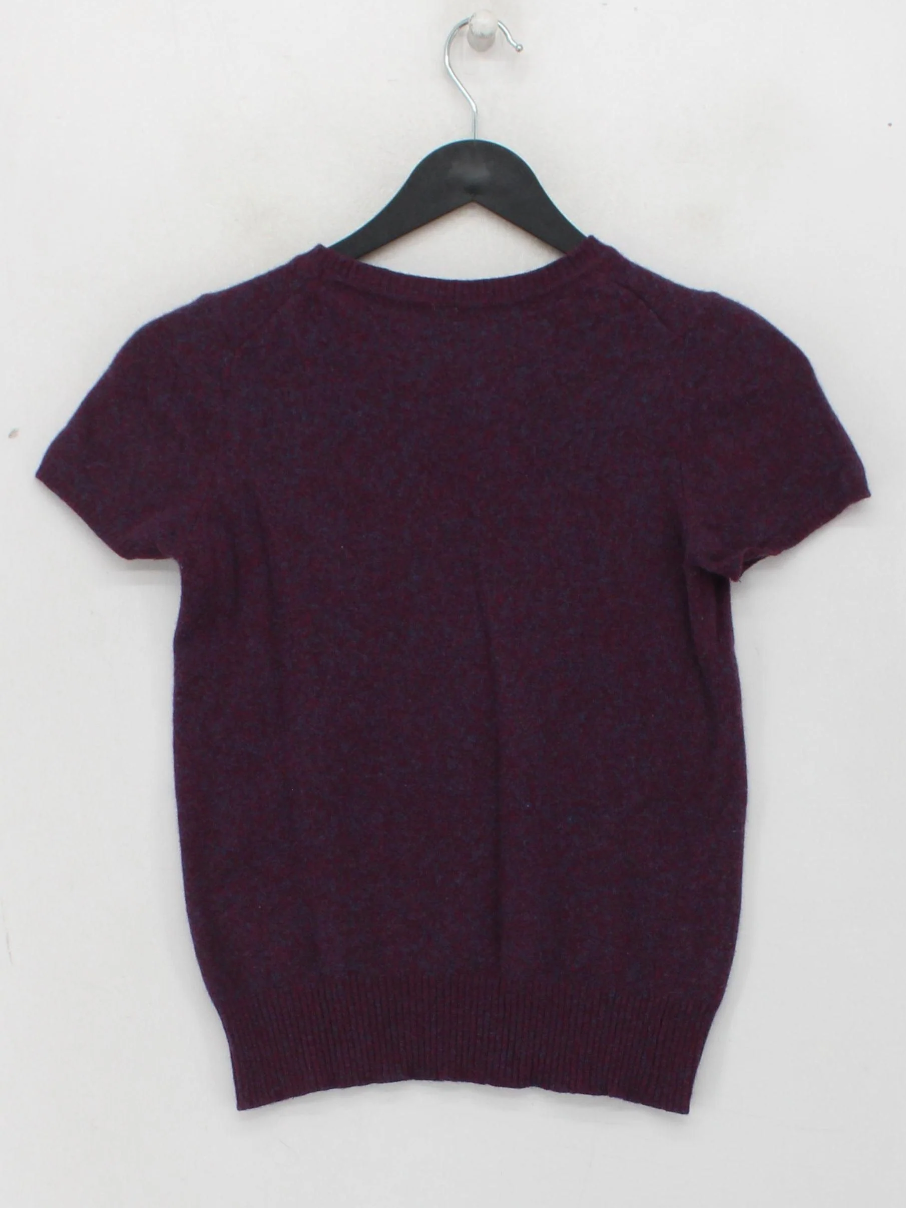 United Colors Of Benetton Women's Jumper XXS Purple 100% Other Pullover - Image 2