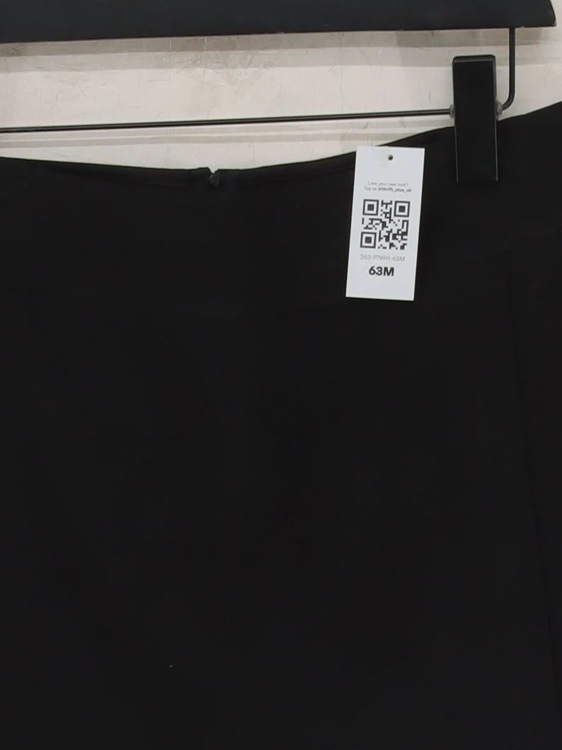 United Colors Of Benetton Women's Mini Skirt M Black 100% Polyester Short Mini - Image 3