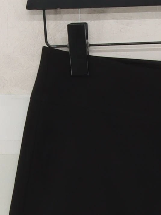 United Colors Of Benetton Women's Mini Skirt M Black 100% Polyester Short Mini - Image 4