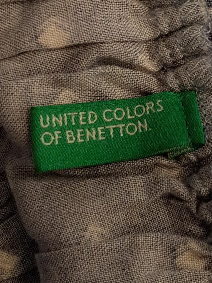 United Colors Of Benetton Women's Mini Skirt M Blue 100% Cotton Mini - Image 5