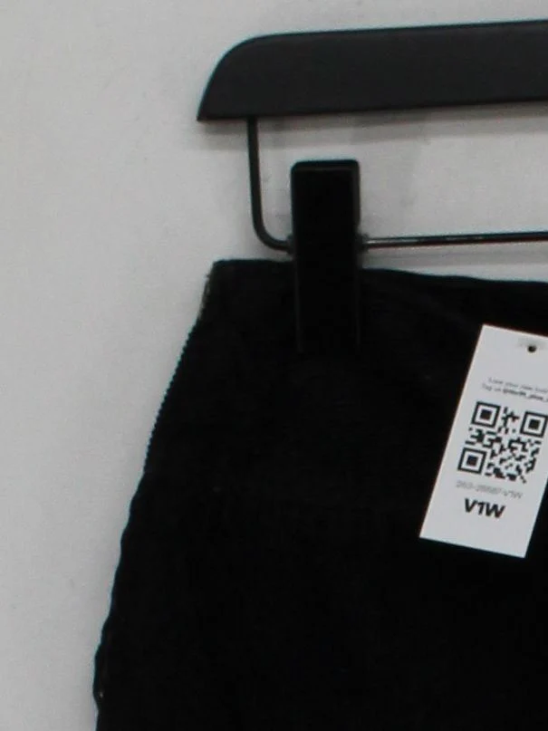 United Colors Of Benetton Women's Mini Skirt S Black 100% Cotton Short Mini - Image 4