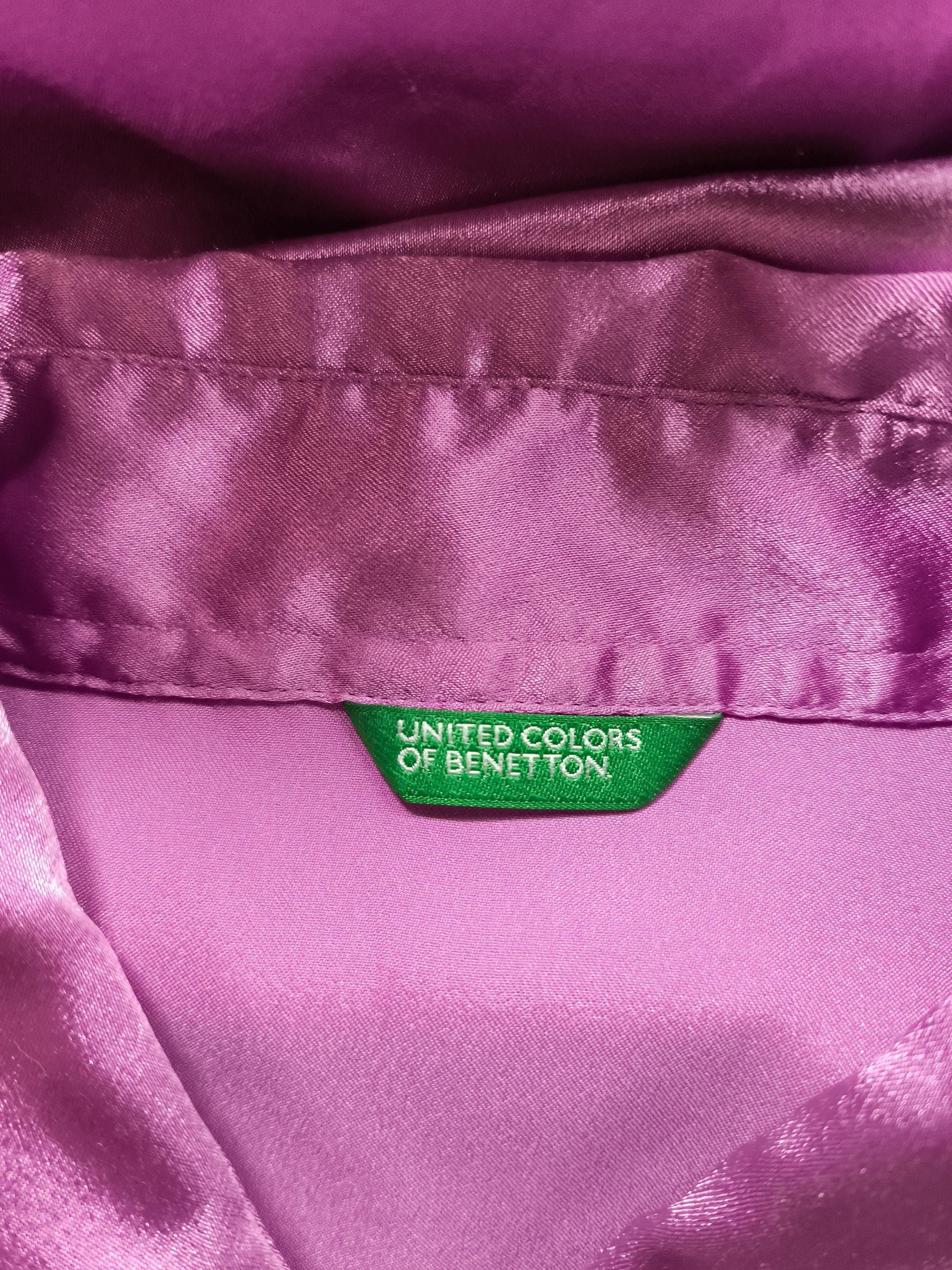 United Colors Of Benetton Women's Shirt M Pink 100% Polyester Basic - Image 5