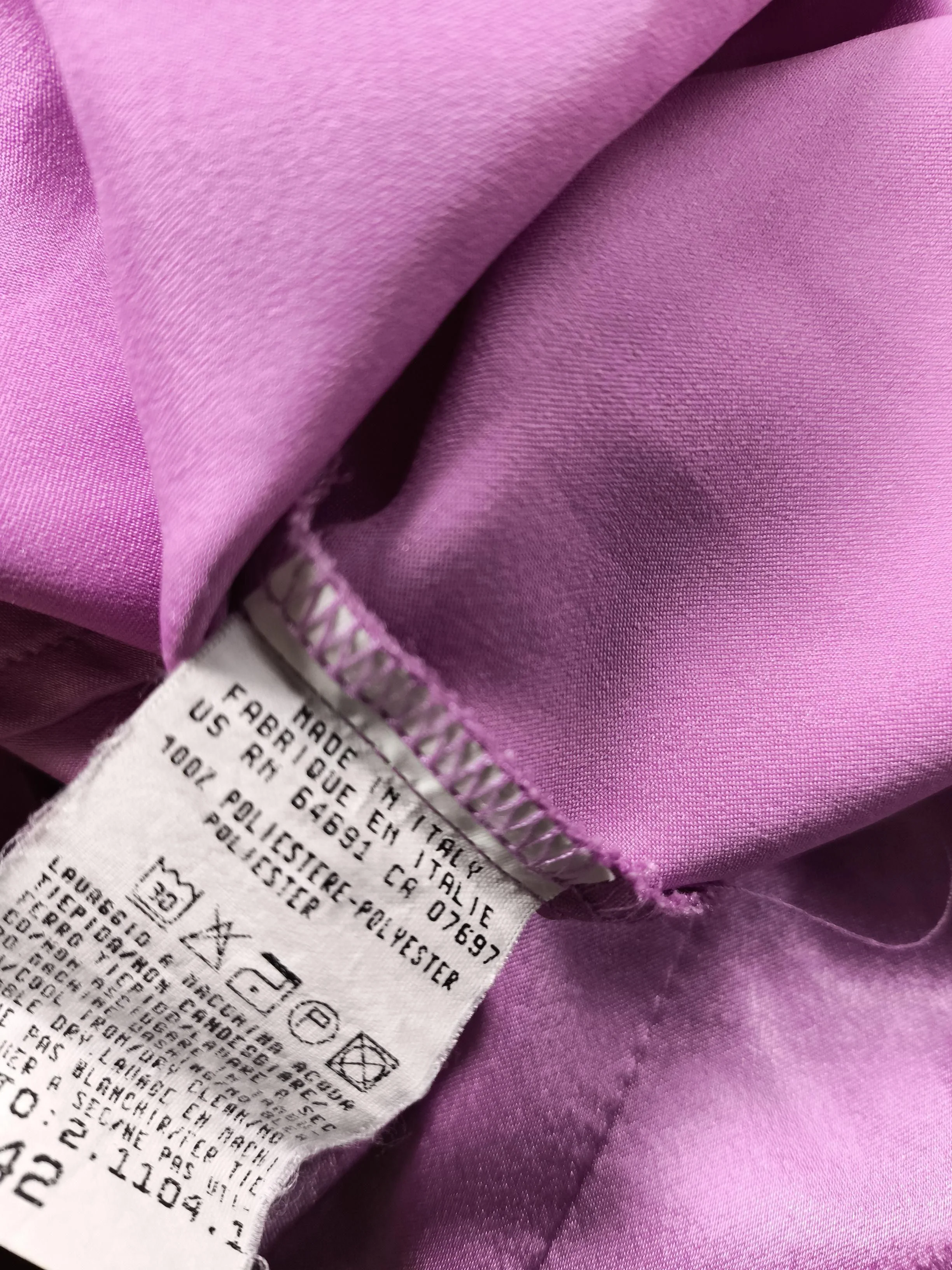 United Colors Of Benetton Women's Shirt M Pink 100% Polyester Basic - Image 6