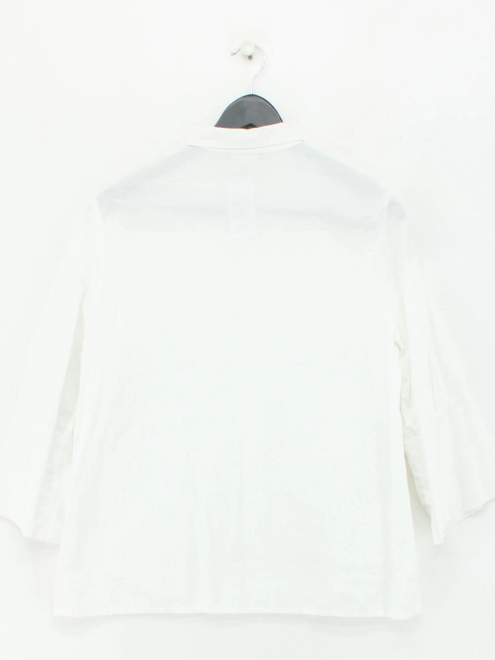 United Colors Of Benetton Women's Shirt S White 100% Cotton Basic - Image 2
