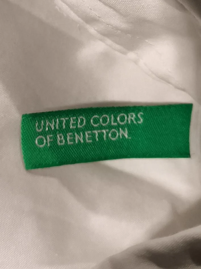 United Colors Of Benetton Women's Shirt XXL White Cotton - Image 6