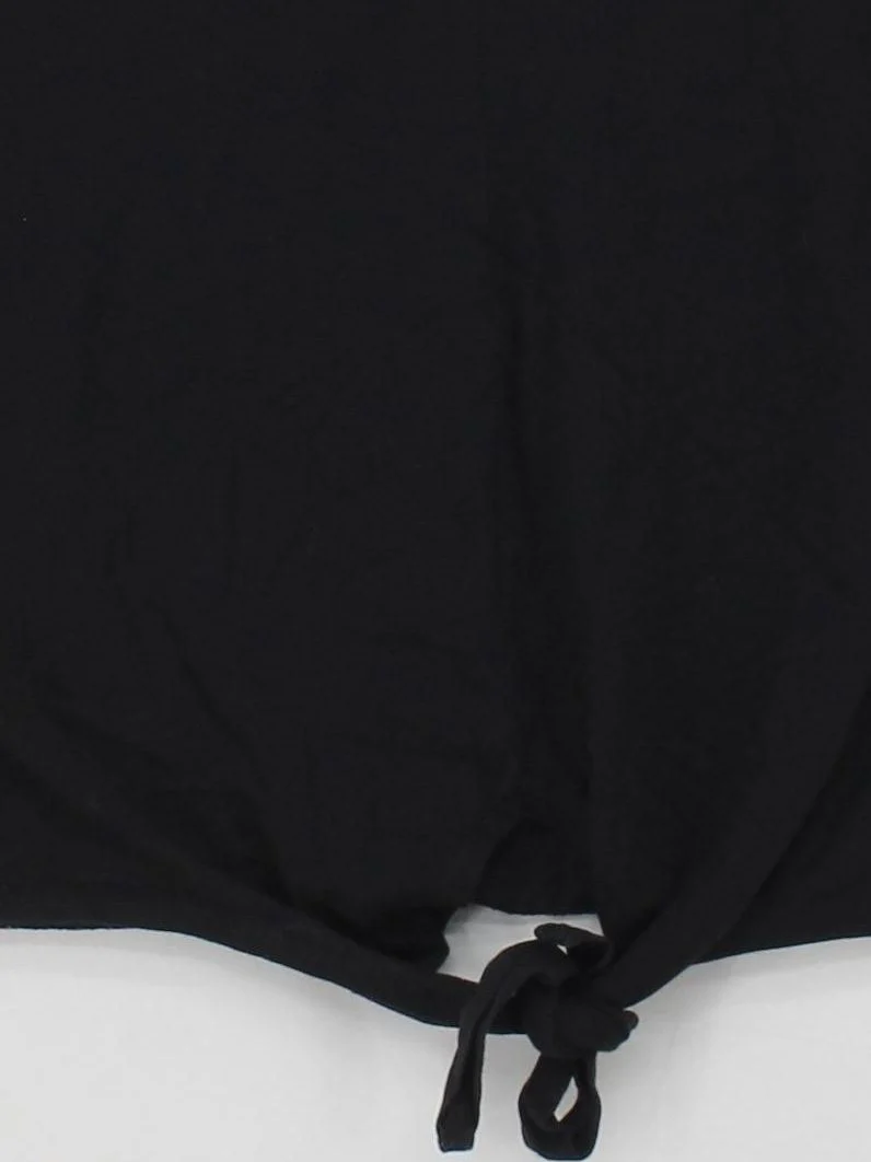 United Colors Of Benetton Women's T-Shirt M Black 100% Cotton Basic - Image 4