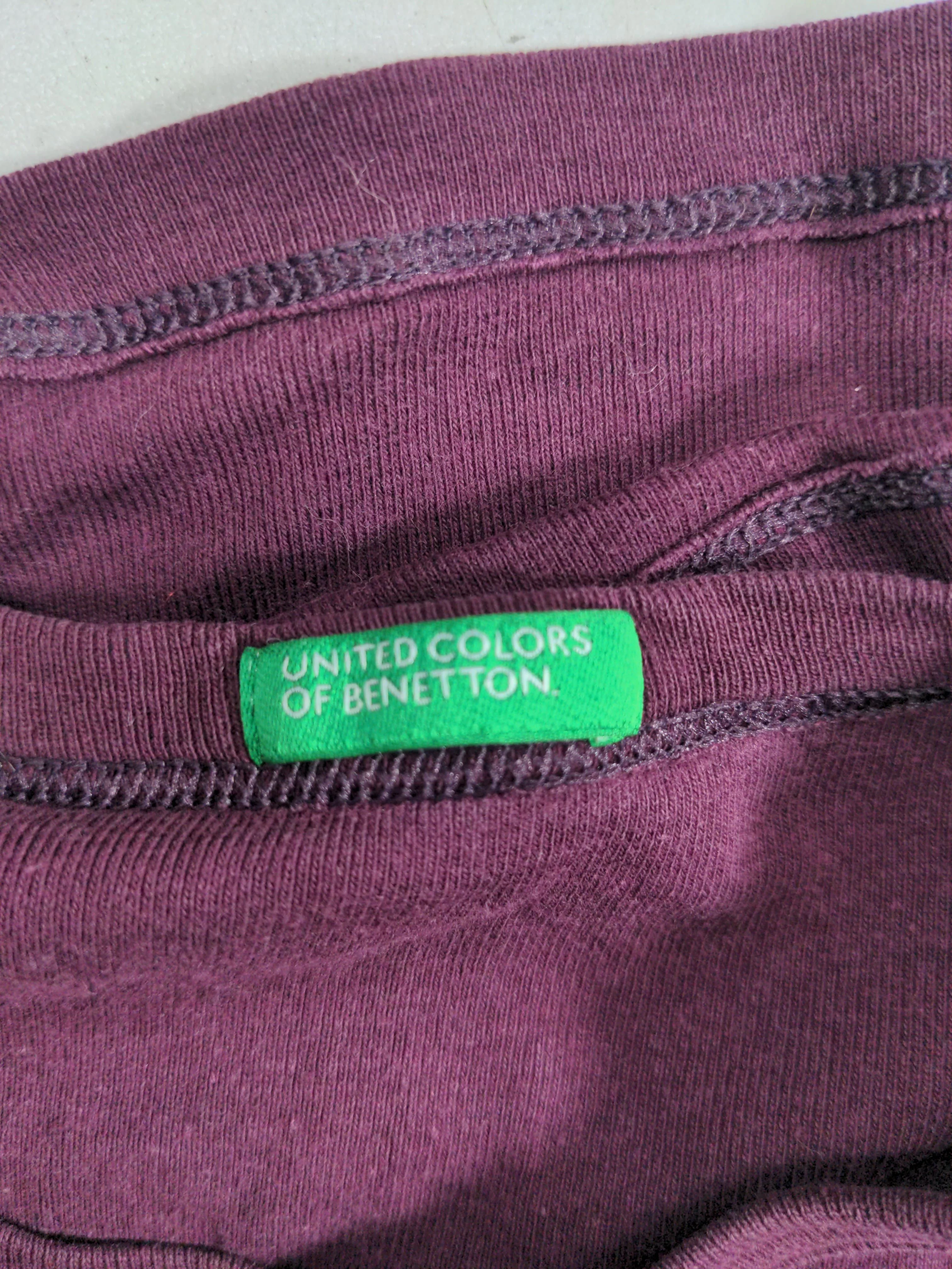 United Colors Of Benetton Women's T-Shirt M Red 100% Cotton Basic - Image 5