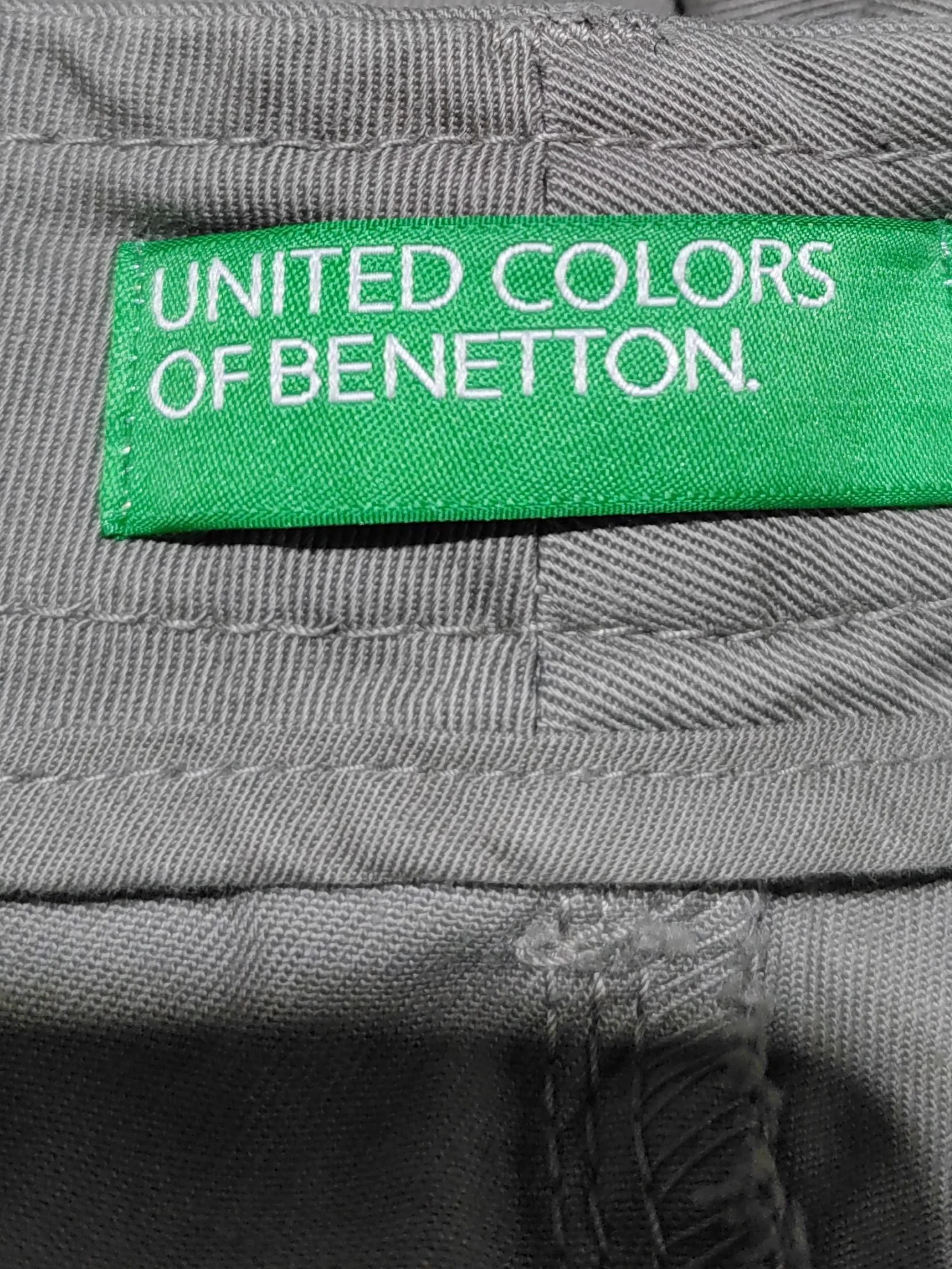 United Colors Of Benetton Women's Trousers UK 10 Tan Cotton with Elastane Chino - Image 5
