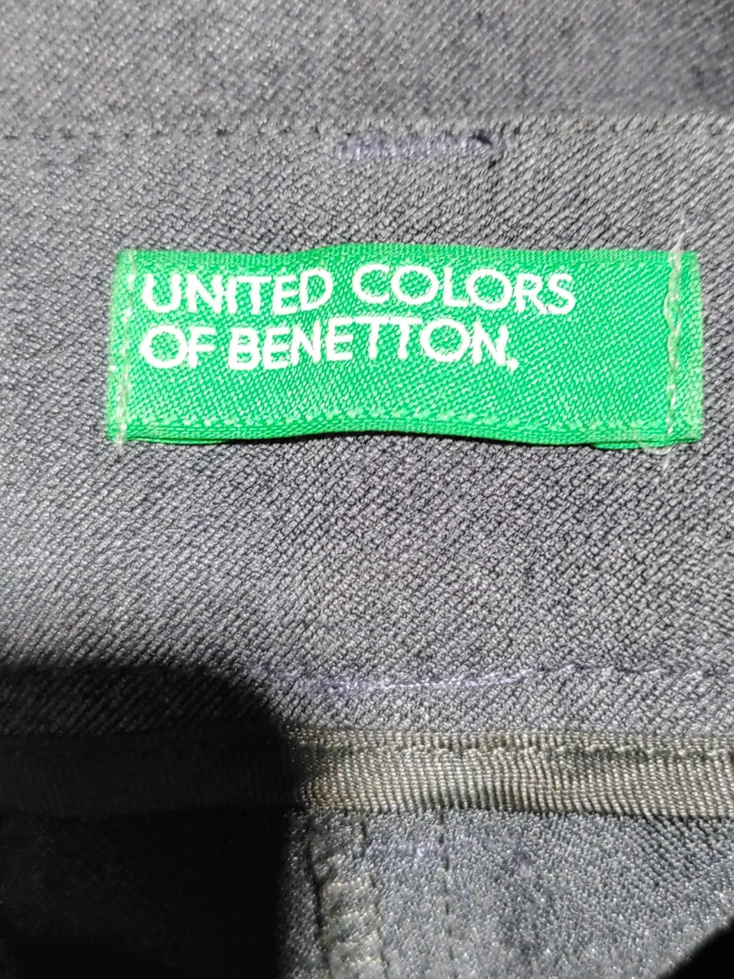 United Colors Of Benetton Women's Trousers UK 6 Grey Polyester - Image 5