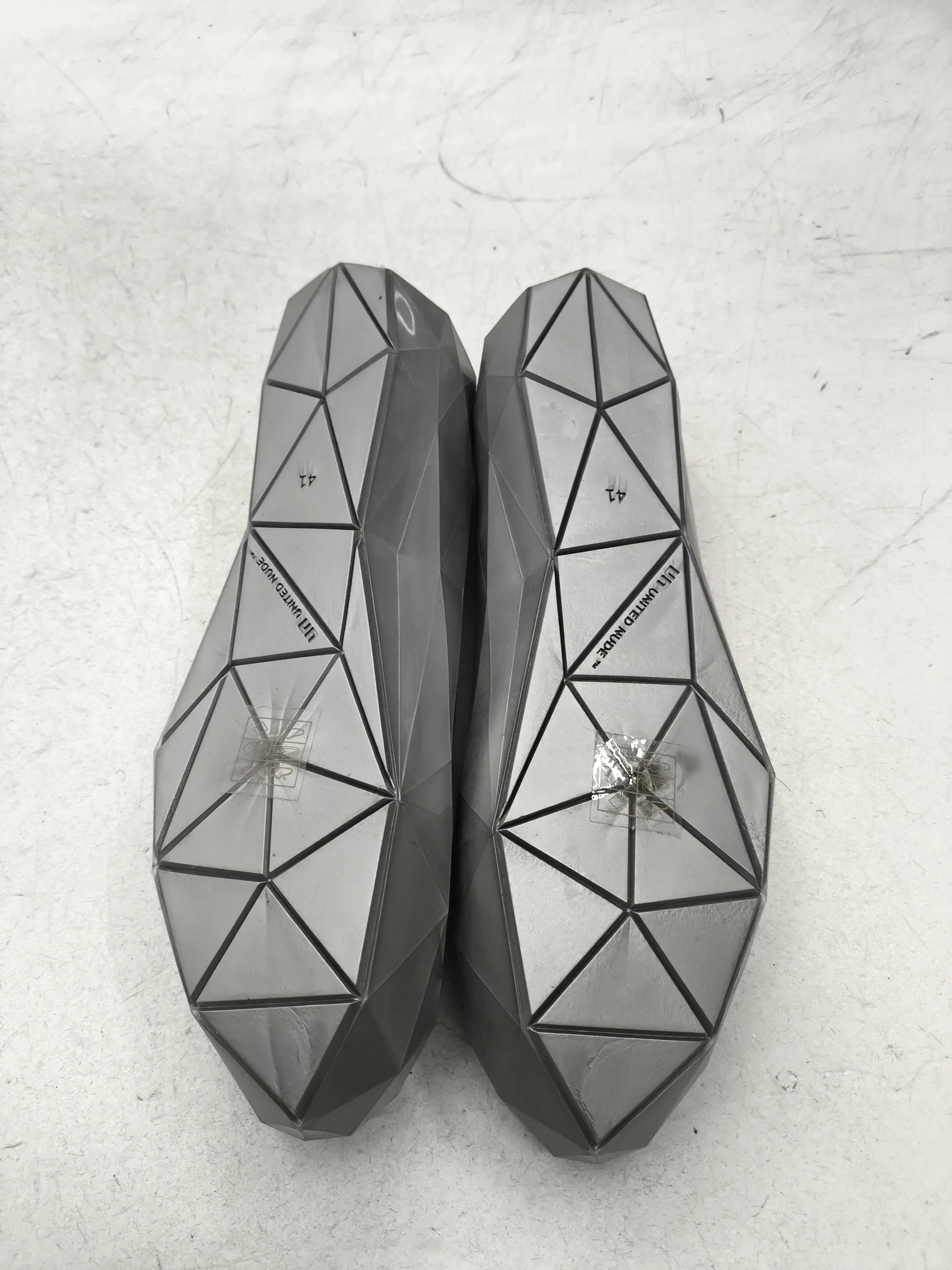 United Nude Women's Flat Shoes UK 7.5 Grey Geometric 100% Other Ballet - Image 7