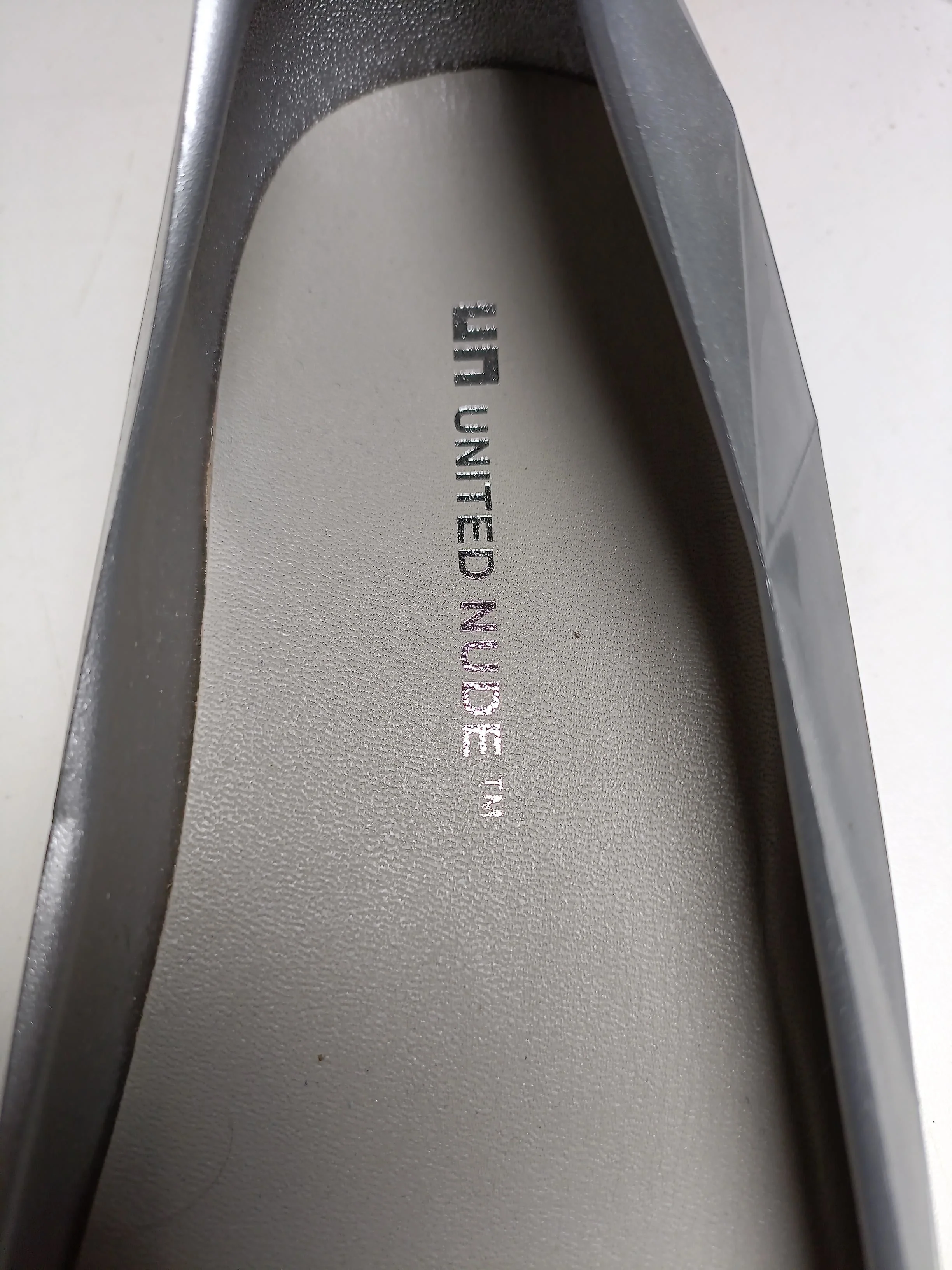 United Nude Women's Flat Shoes UK 7.5 Grey Geometric 100% Other Ballet - Image 8