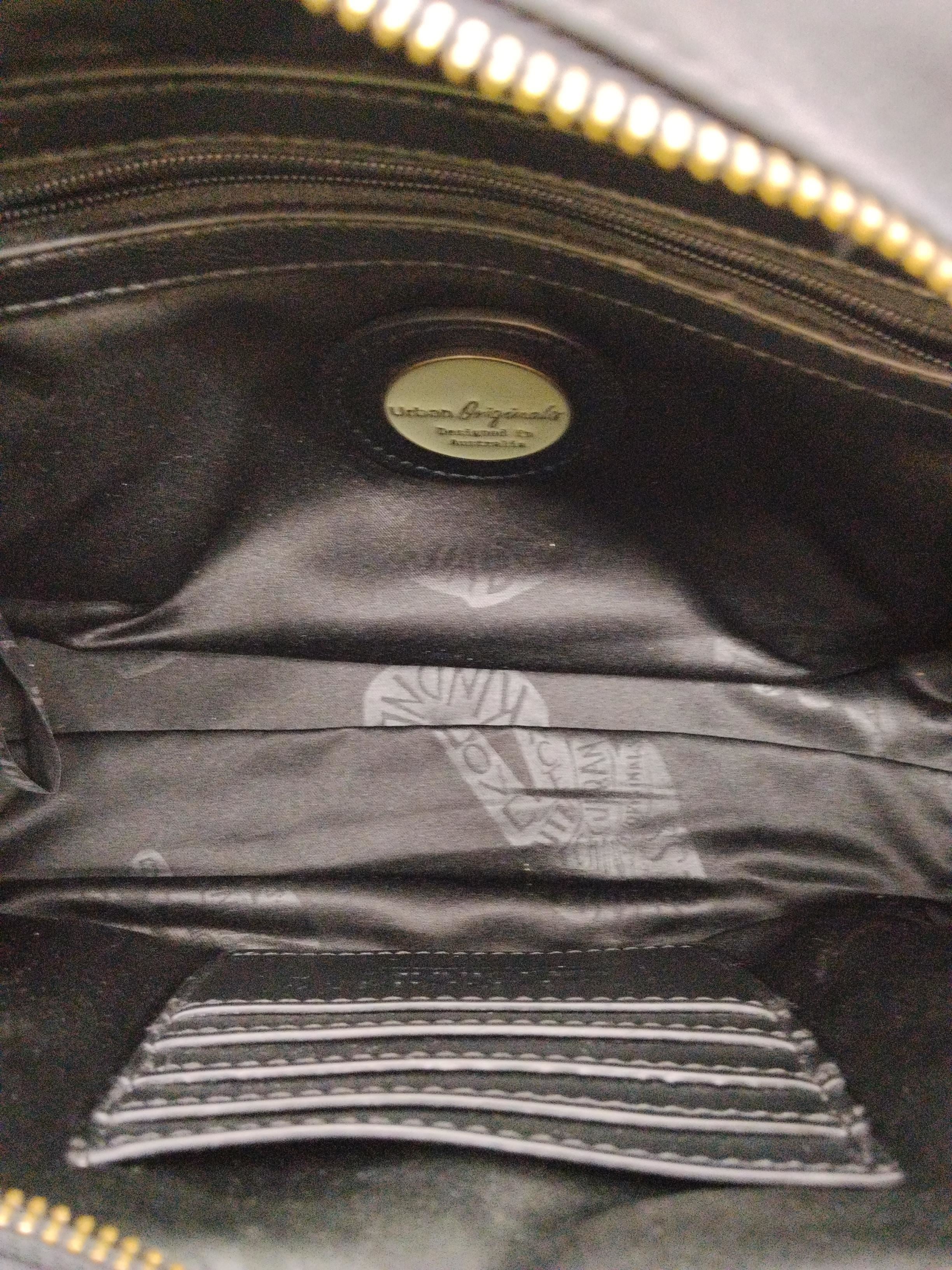 Urban Originals Women's Bag Black 100% Nylon Crossbody - Image 4