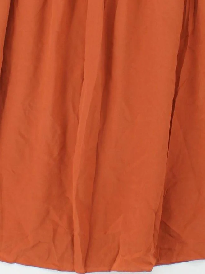 Uterque T-Shirt Mini Dress S in Orange - Image 4