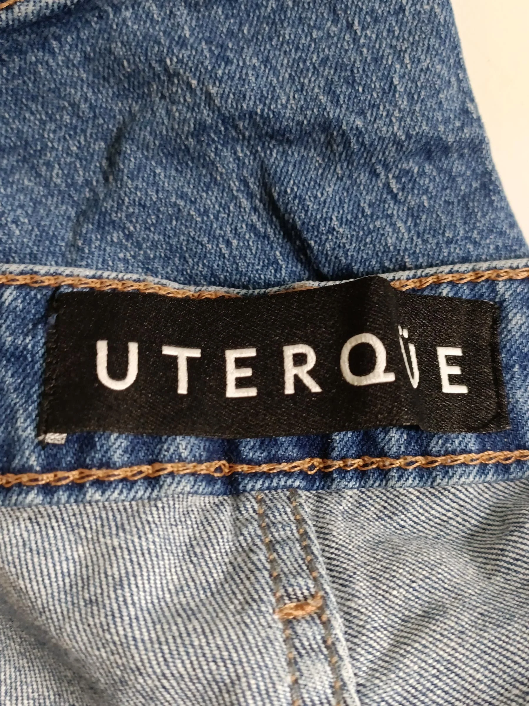 Uterque Women's Jeans W 28 in Blue Cotton with Elastane Skinny - Image 5
