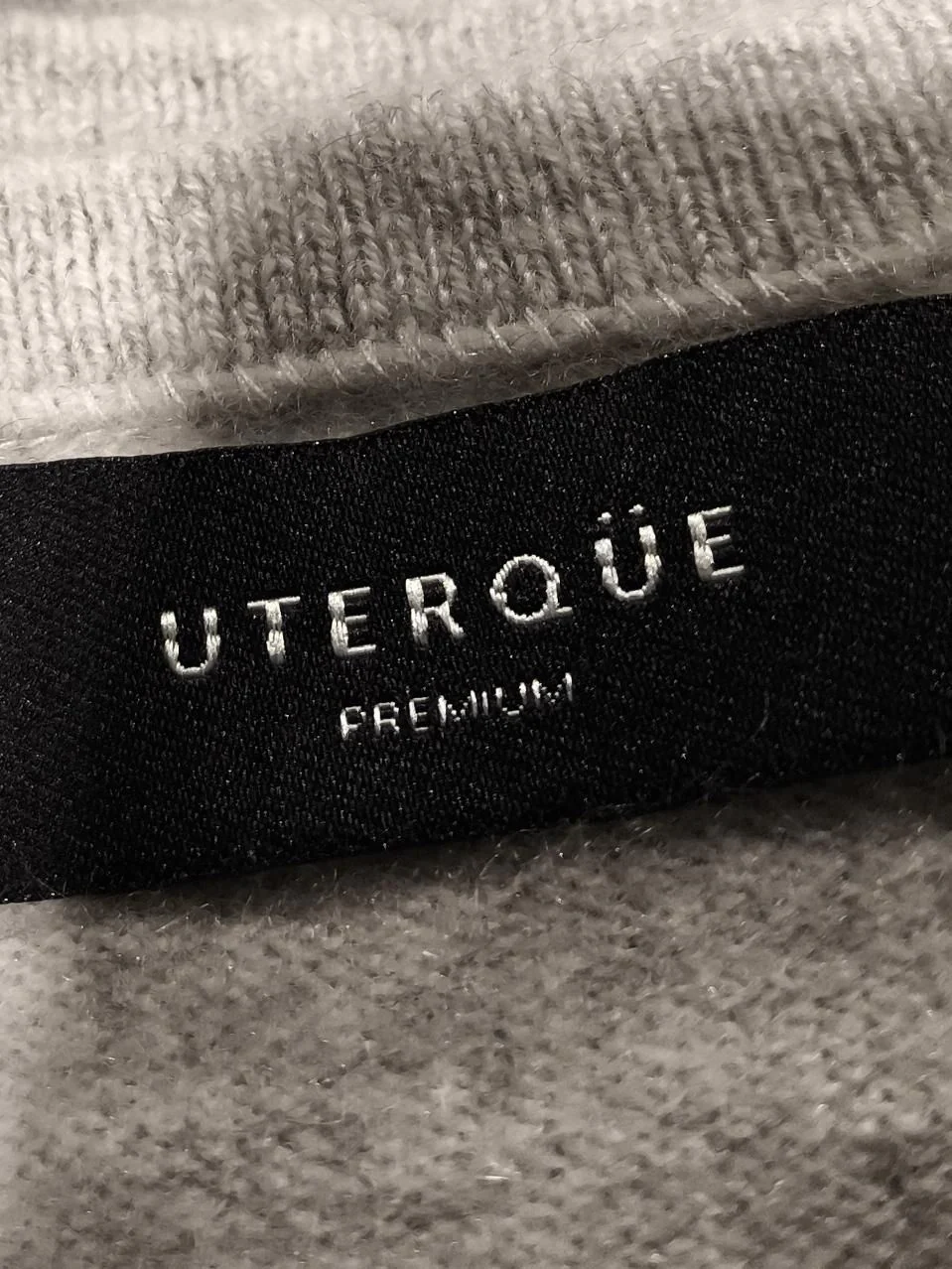 Uterque Women's Jumper XXL Grey 100% Cashmere Round Neck Pullover - Image 5
