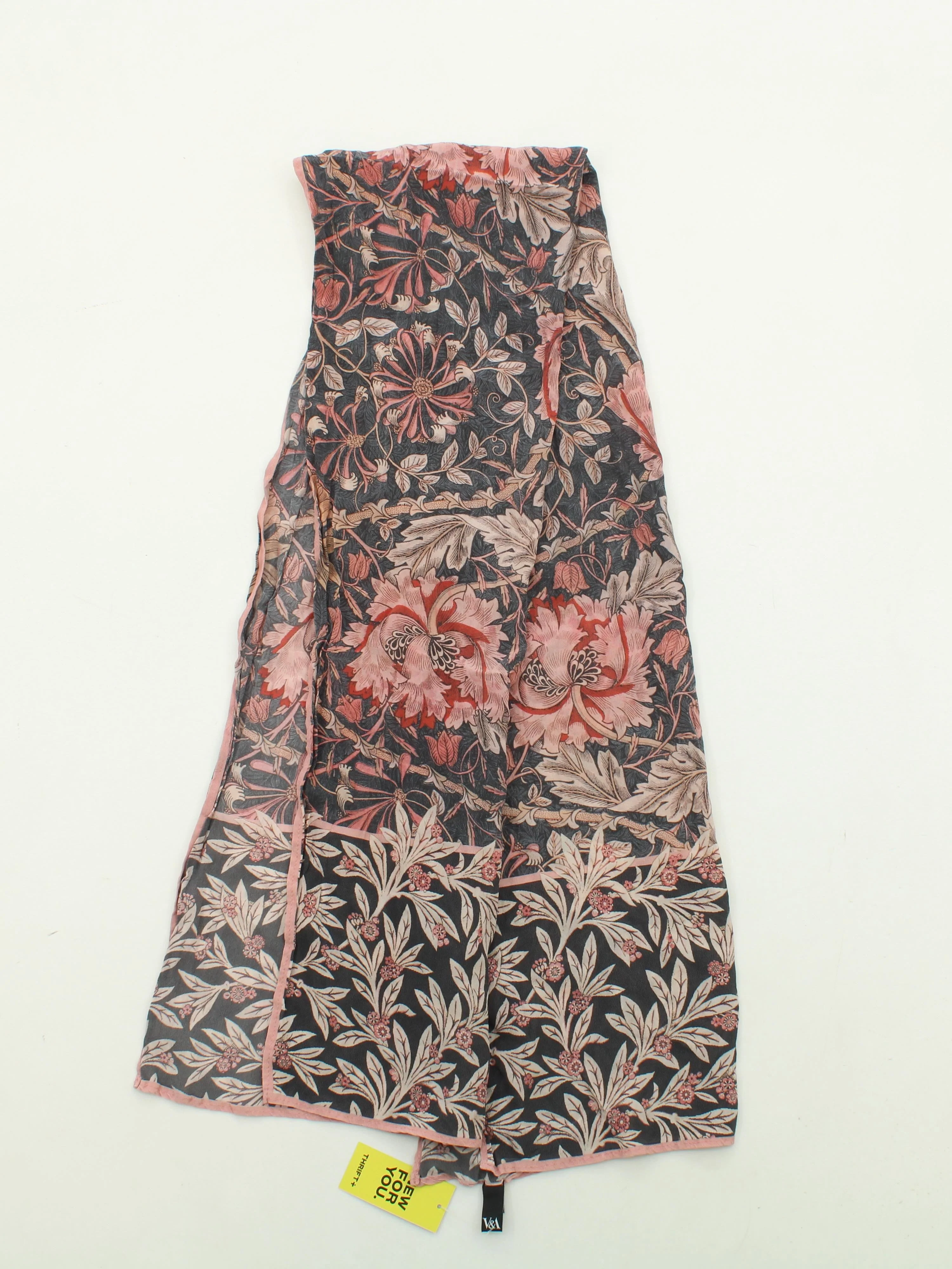 V&A Women's Scarf Multi Floral 100% Other Rectangle Scarf - Image 2