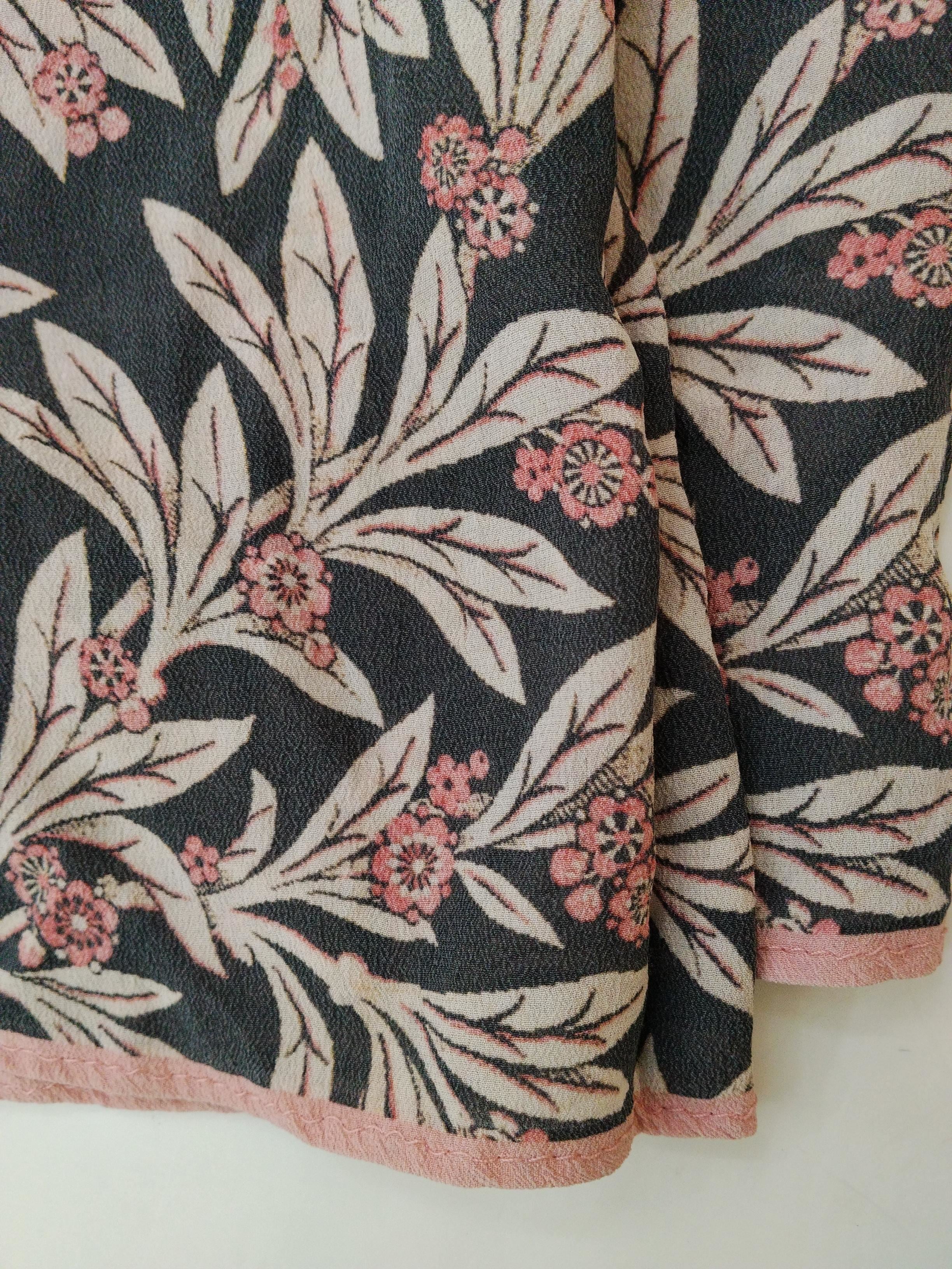 V&A Women's Scarf Multi Floral 100% Other Rectangle Scarf - Image 4