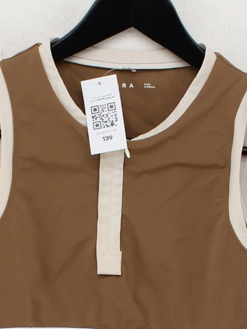 Vaara Women's Loungewear XS Brown Polyester with Elastane Basic - Image 3