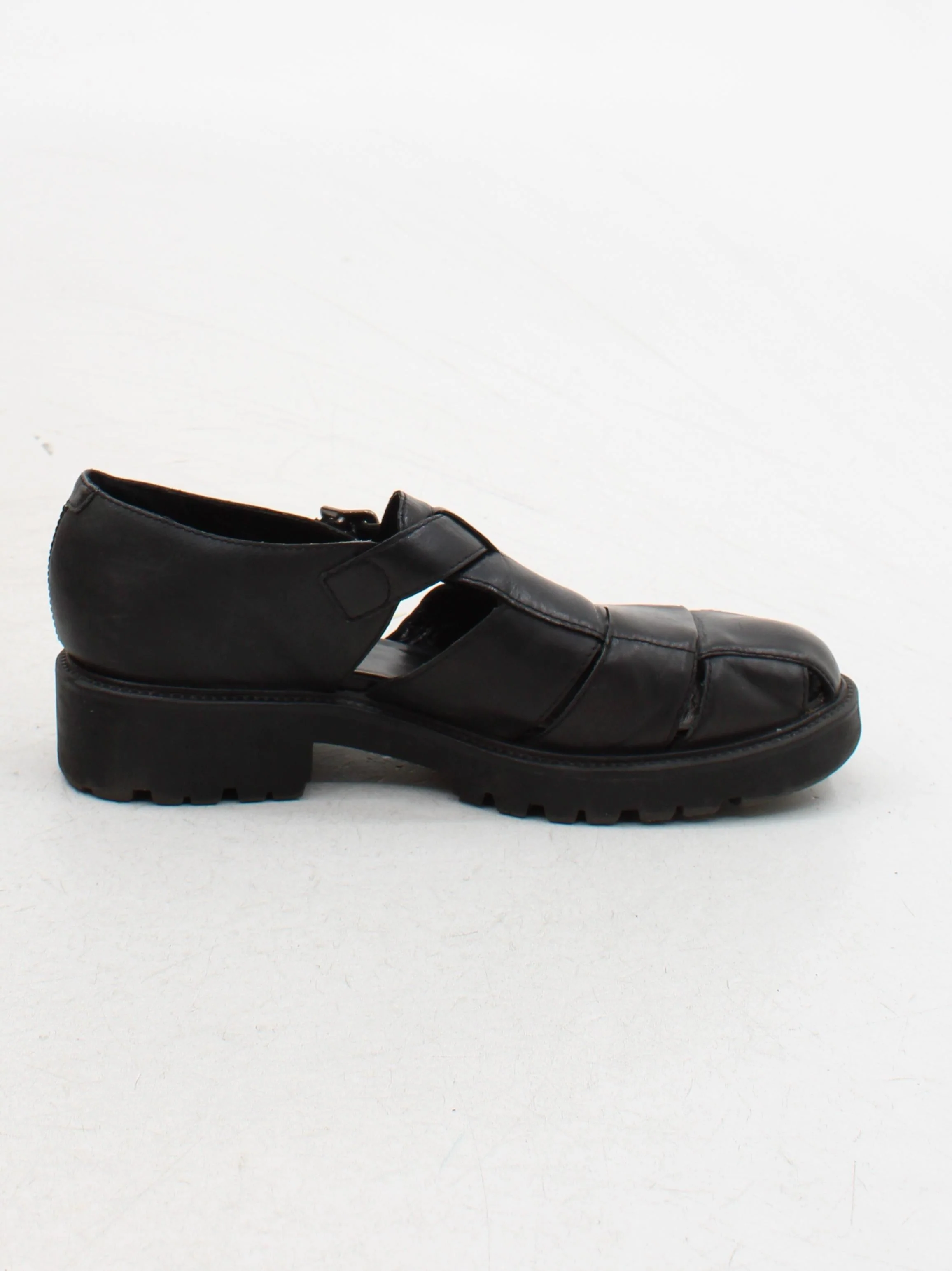 Vagabond Men's Sandals UK 5 Black 100% Leather Slider - Image 5