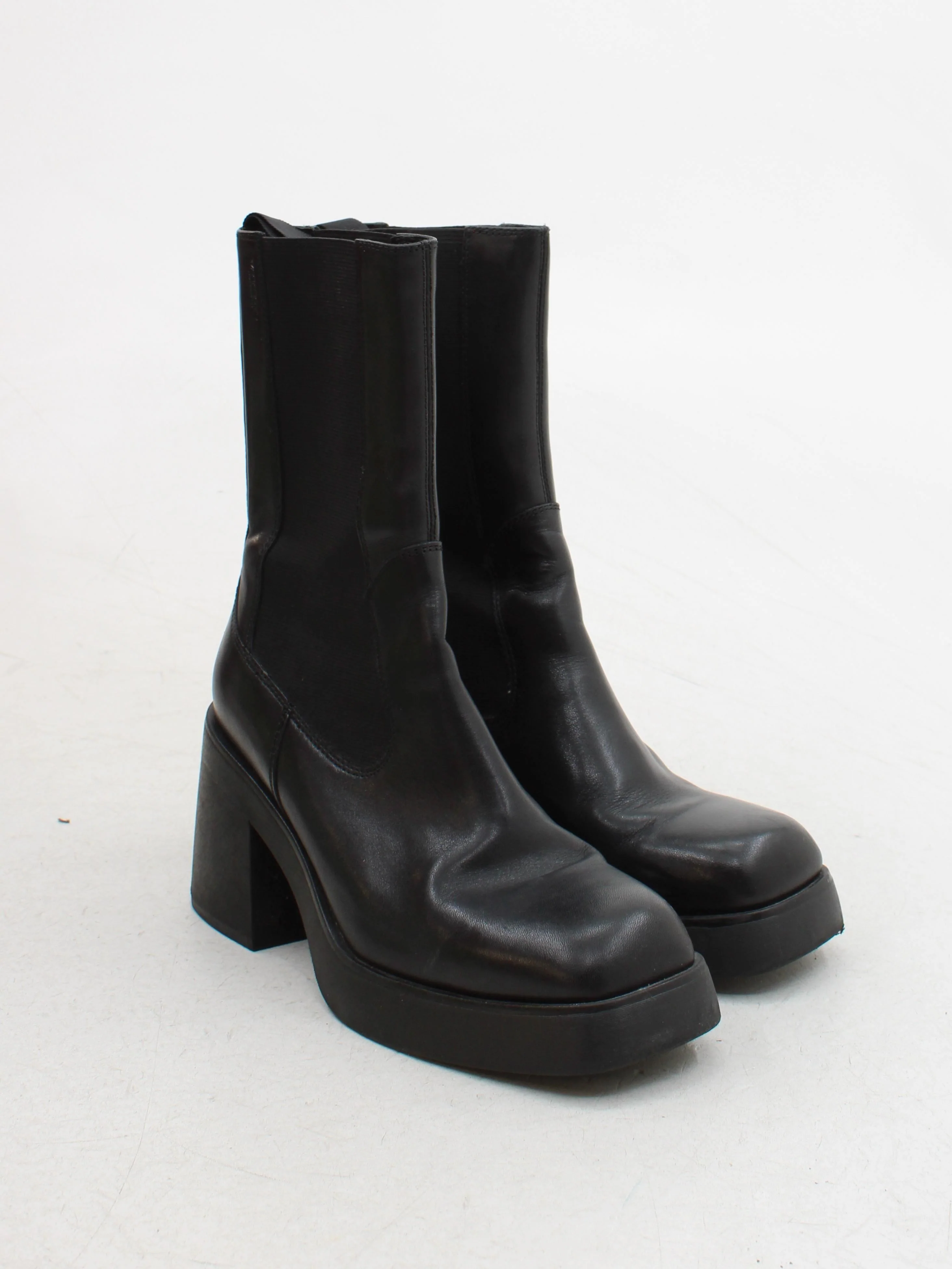 Vagabond Women's Boots UK 6 Black 100% Leather Platform - Image 4