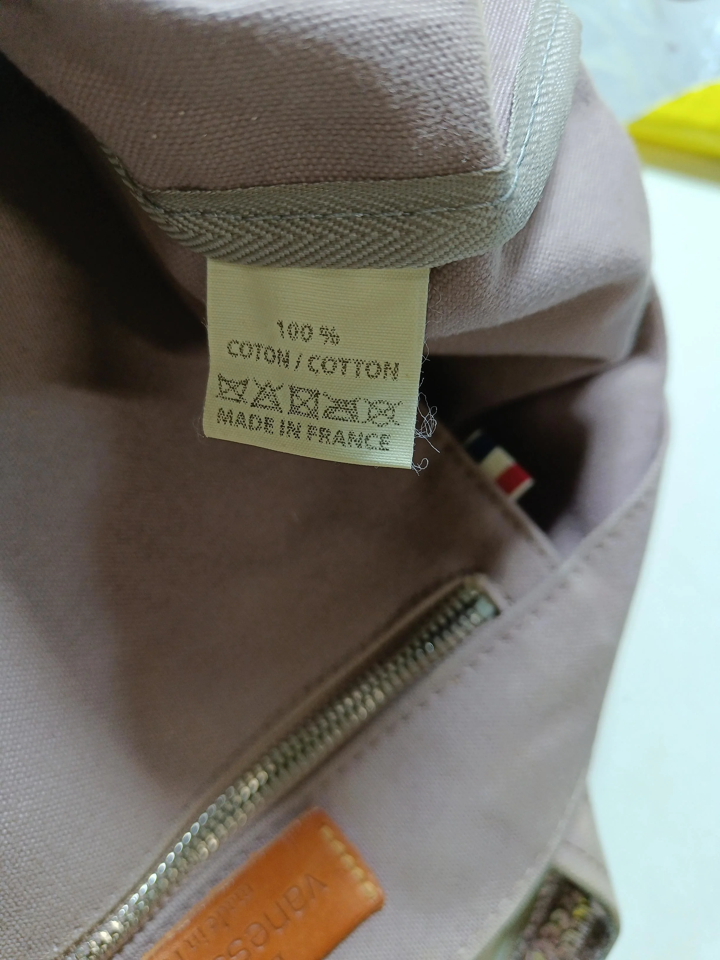 Vanessa Bruno Men's Bag Tan 100% Cotton Tote - Image 7