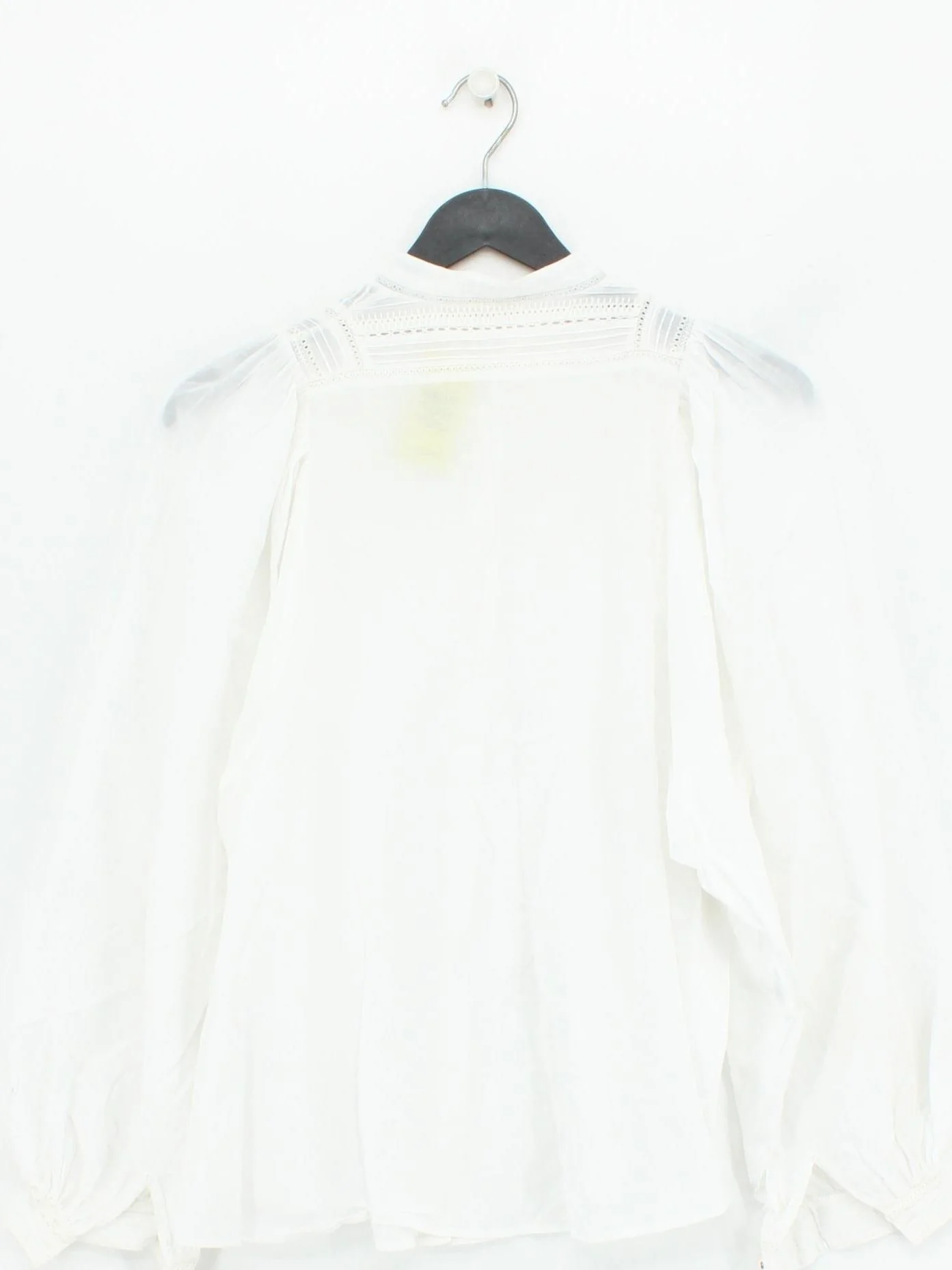 Vanessa Bruno Women's Blouse UK 8 White Cotton with Viscose, Polyester Basic - Image 2