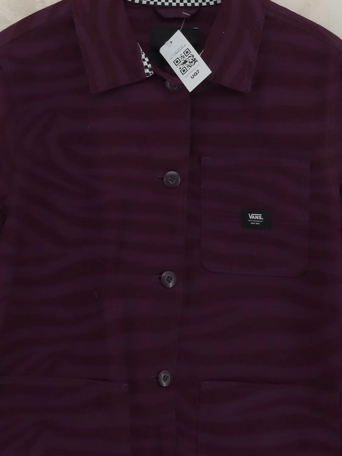 Vans Bomber Jacket jacket purple - Image 3
