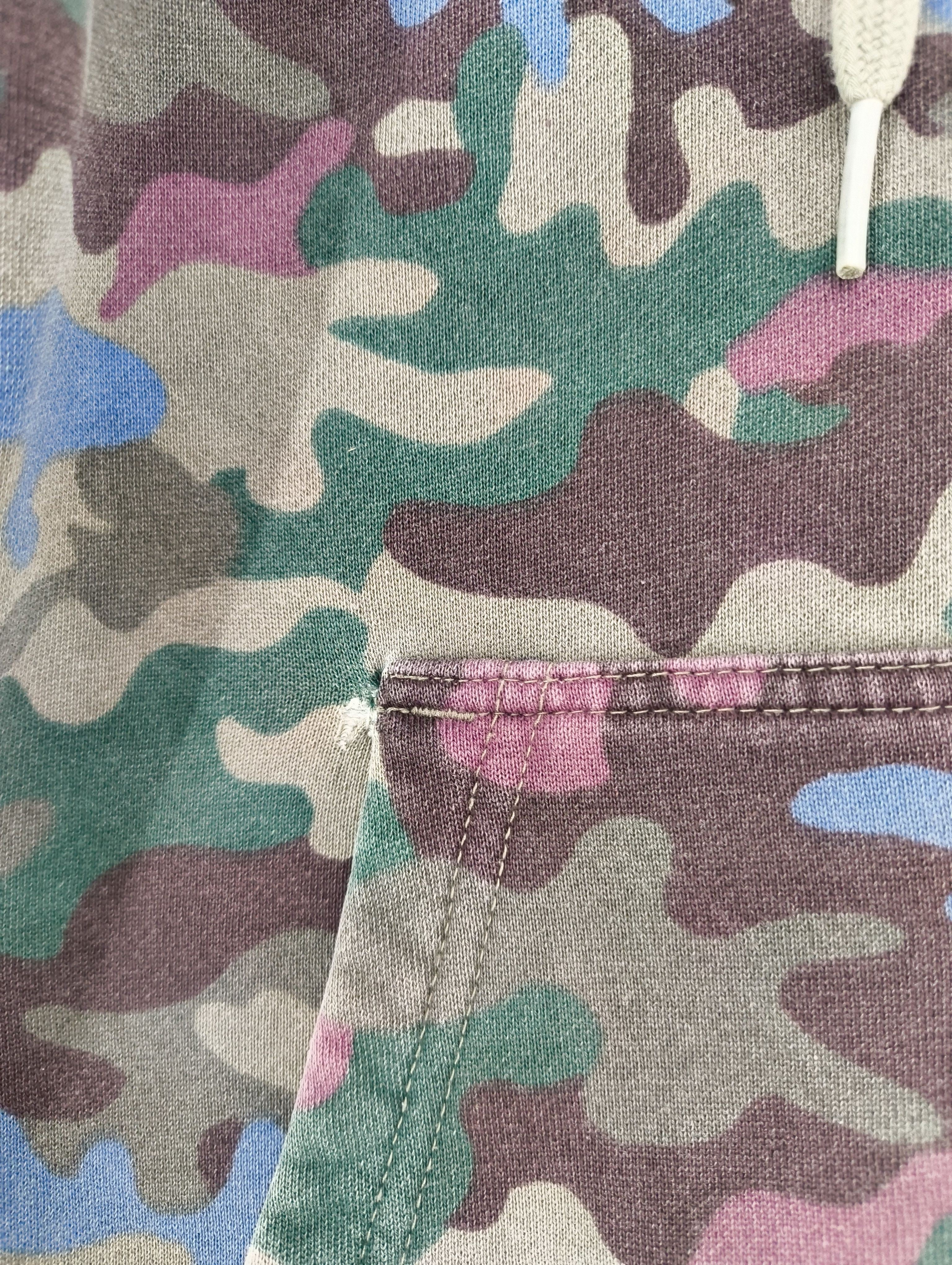 Vans Men's Hoodie L Multi Camo 100% Cotton Pullover - Image 5
