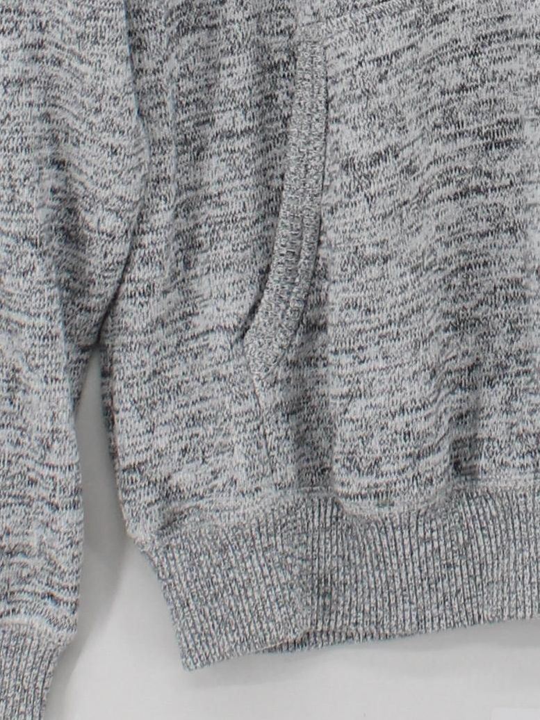 Vans Men's Hoodie M Grey Geometric Cotton with Polyester Pullover - Image 4