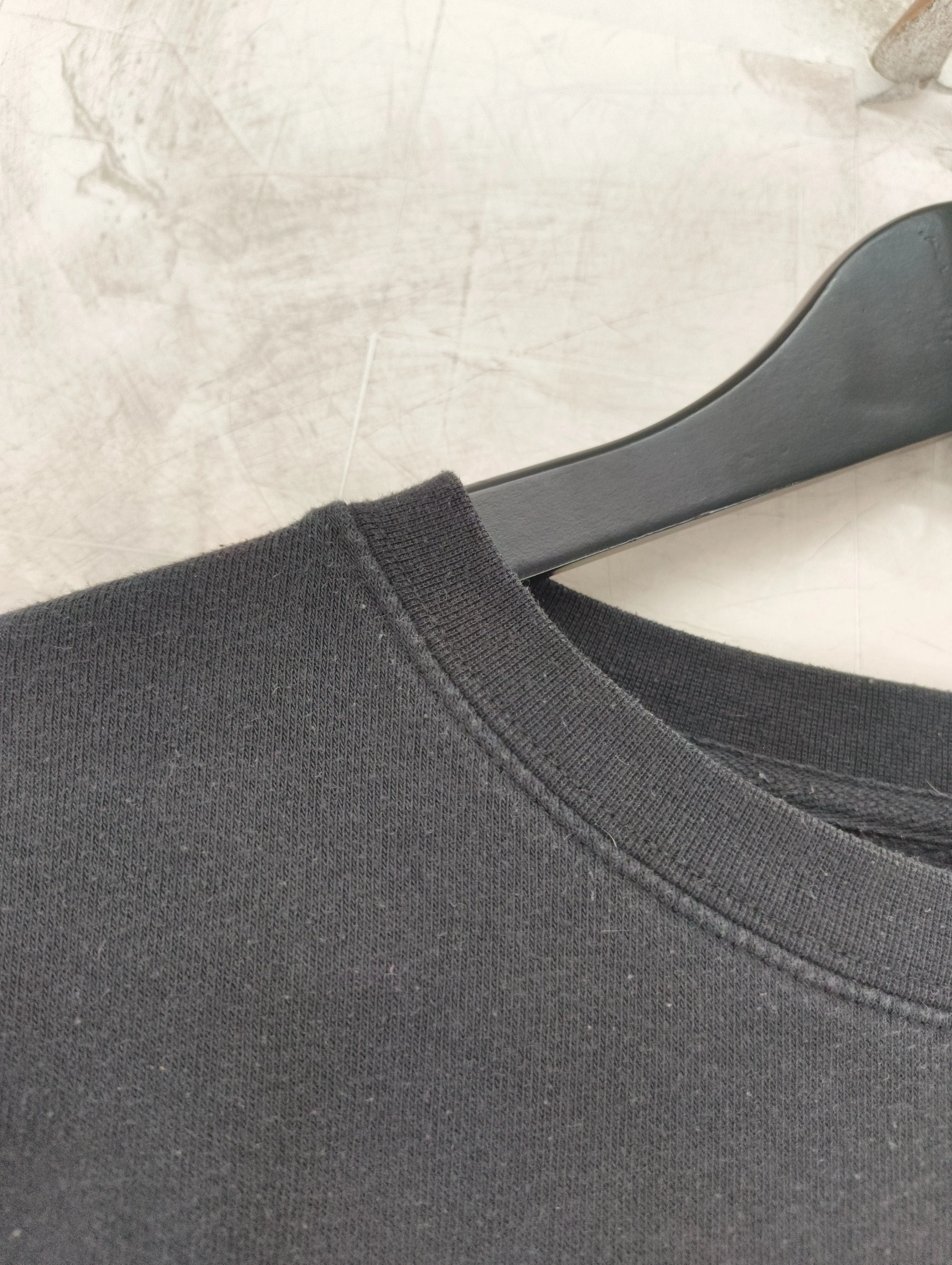 Vans Men's Hoodie S Black Graphic Cotton with Polyester Pullover - Image 6