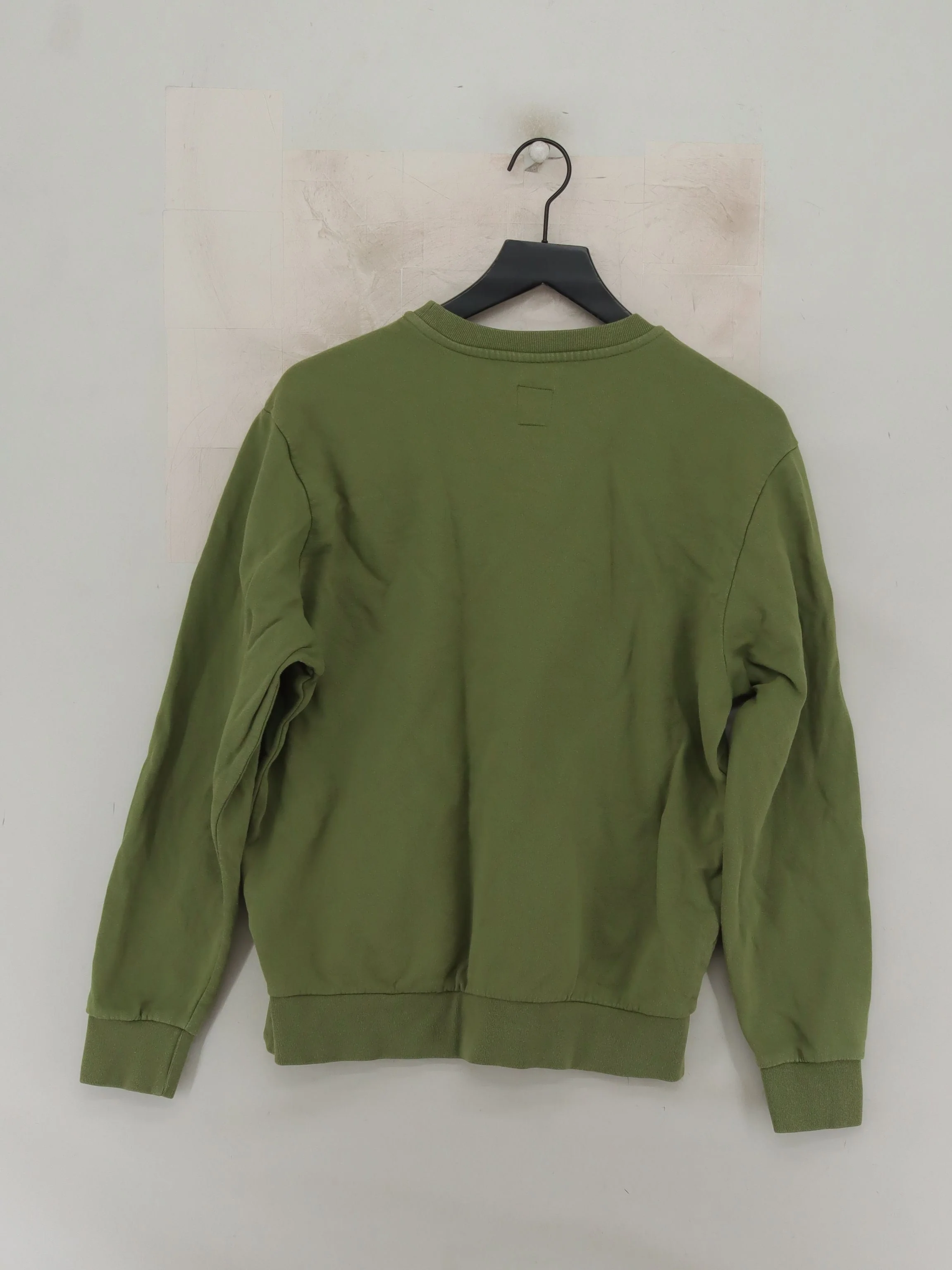 Vans Men's Hoodie S Green 100% Cotton Pullover - Image 2