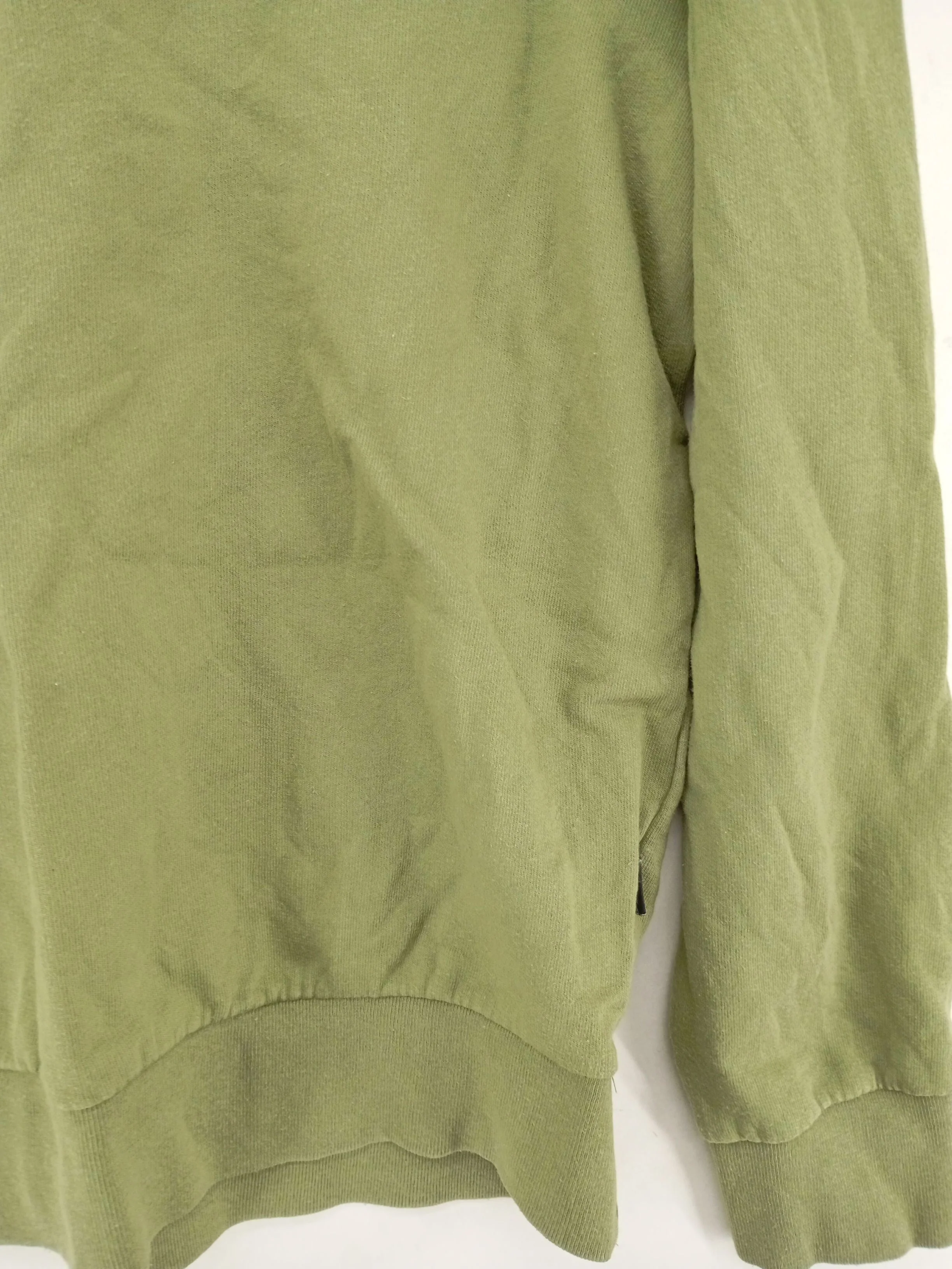 Vans Men's Hoodie S Green 100% Cotton Pullover - Image 5
