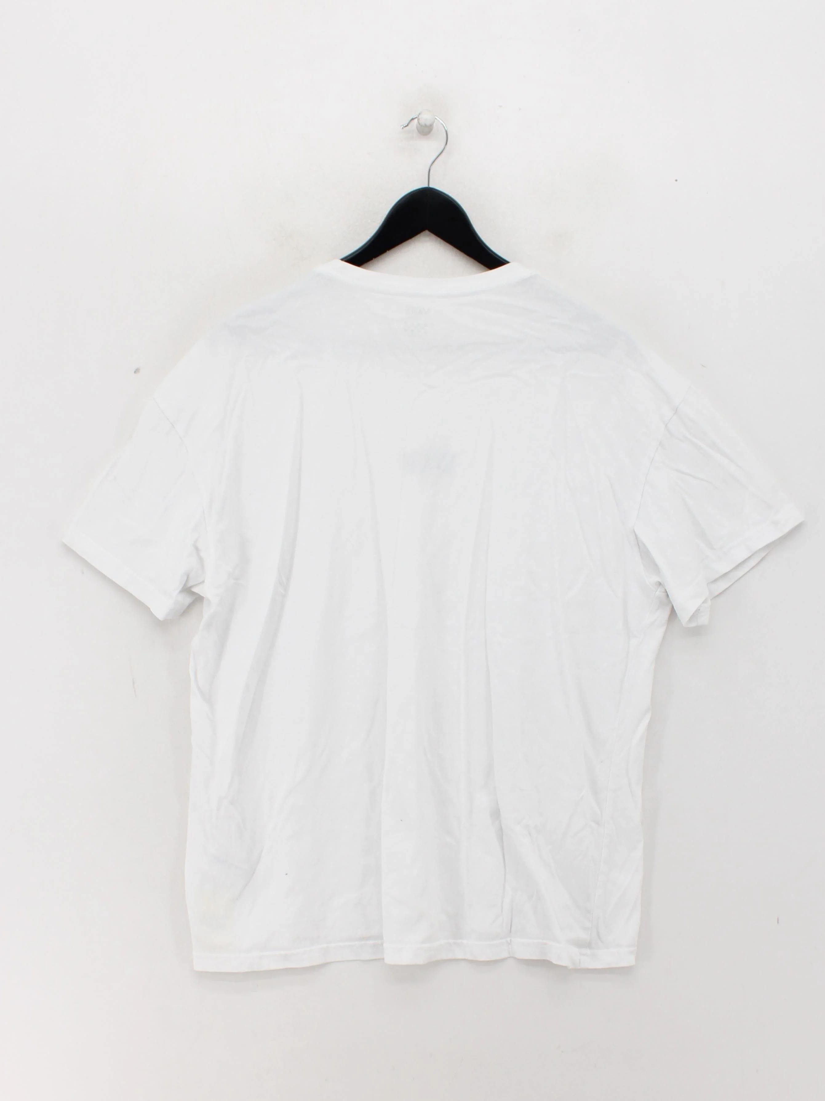 Vans Men's T-Shirt L White Graphic 100% Cotton Basic - Image 2