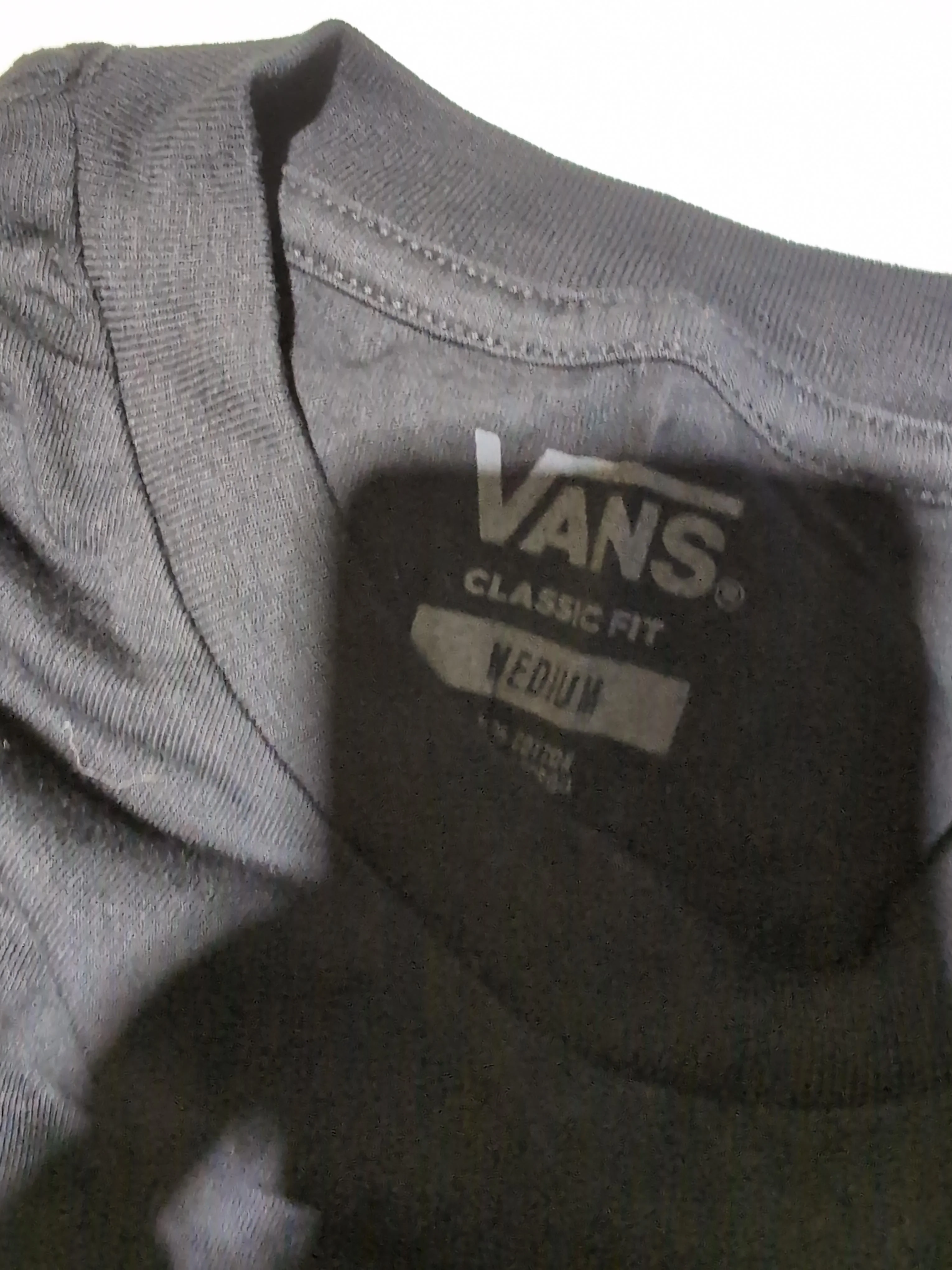 Vans Men's T-Shirt M Black Graphic 100% Cotton Basic - Image 5
