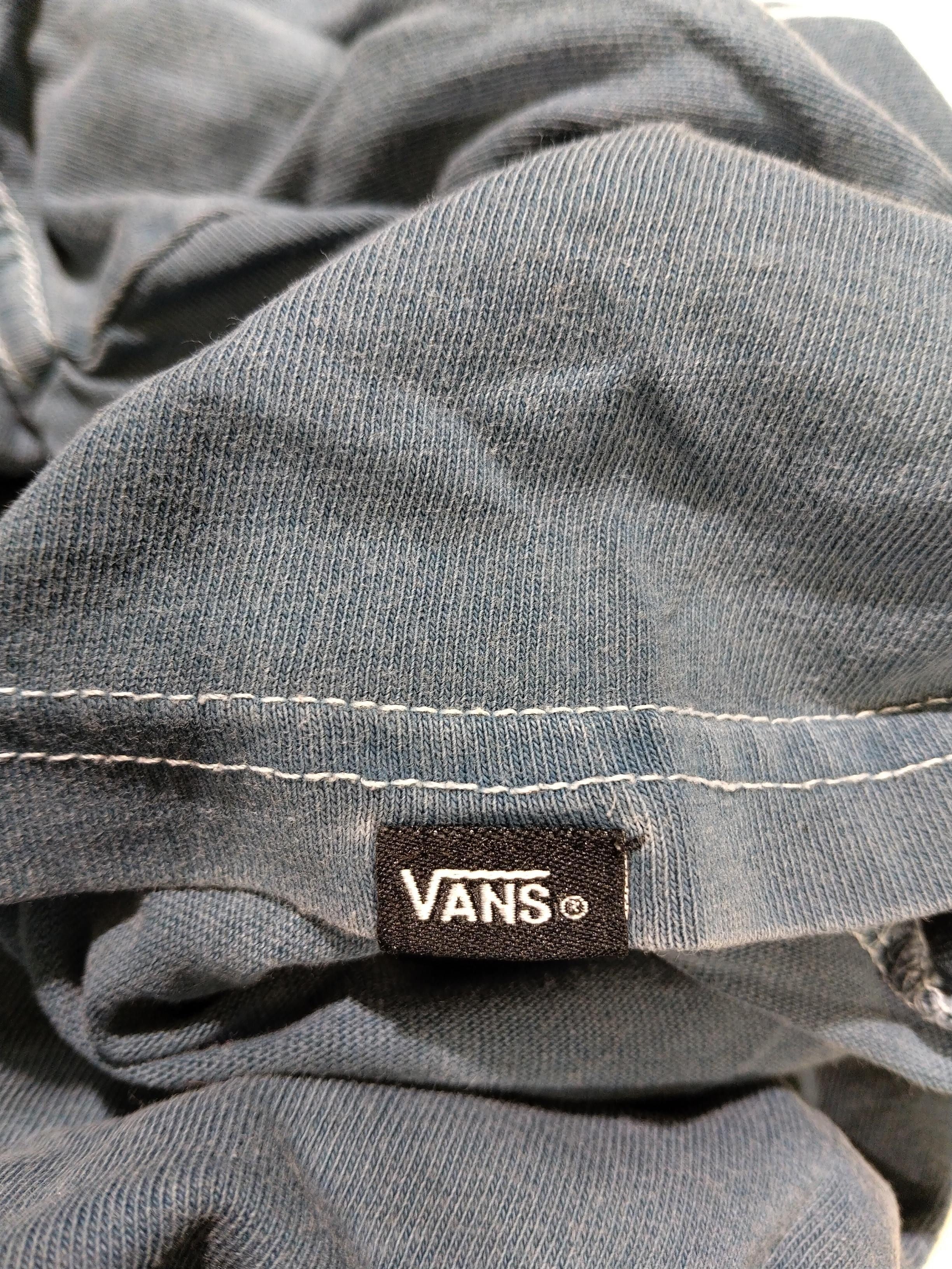 Vans Men's T-Shirt M Blue Graphic 100% Cotton Basic - Image 5