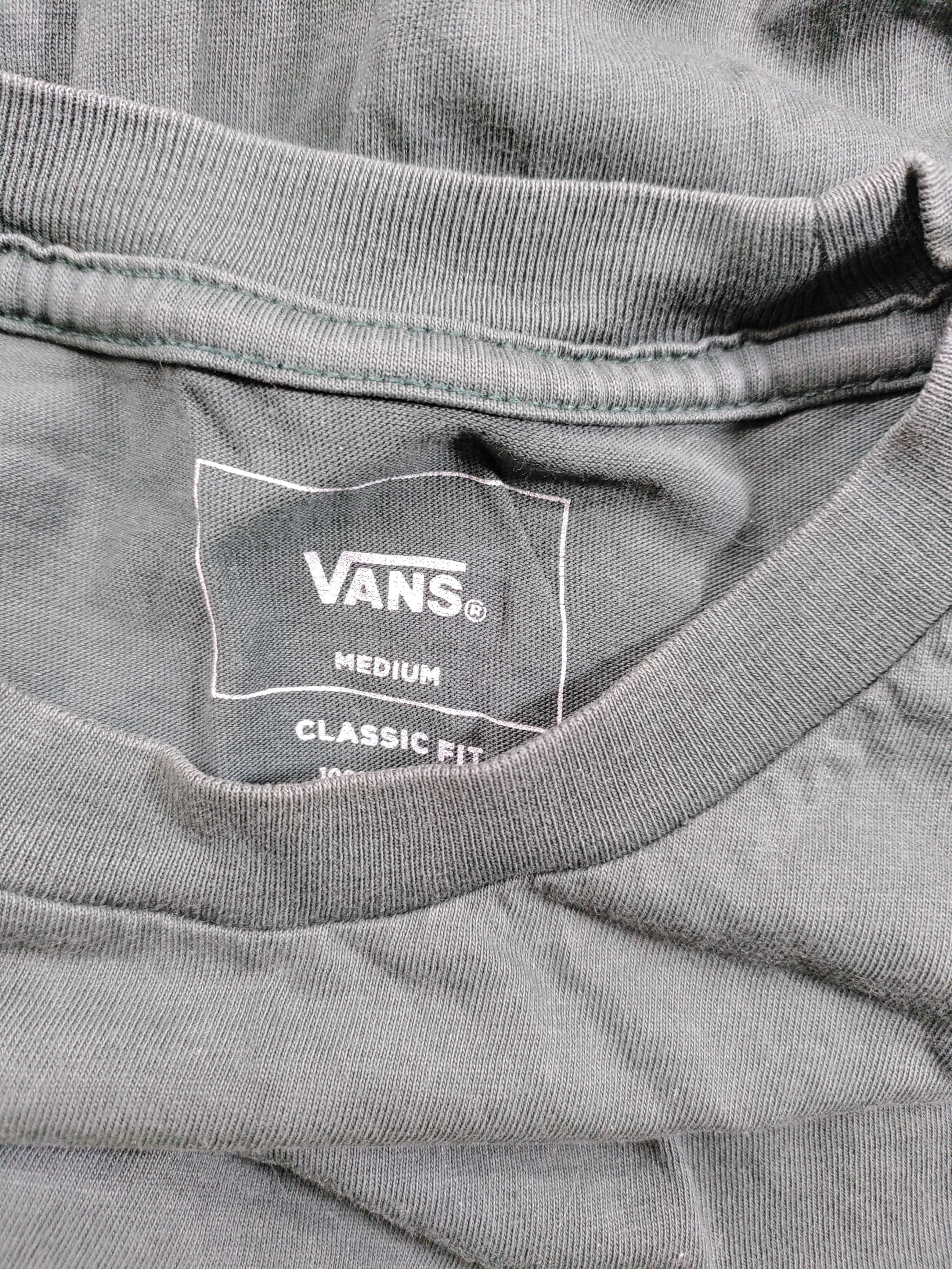 Vans Men's T-Shirt M Green Graphic 100% Other Basic - Image 7